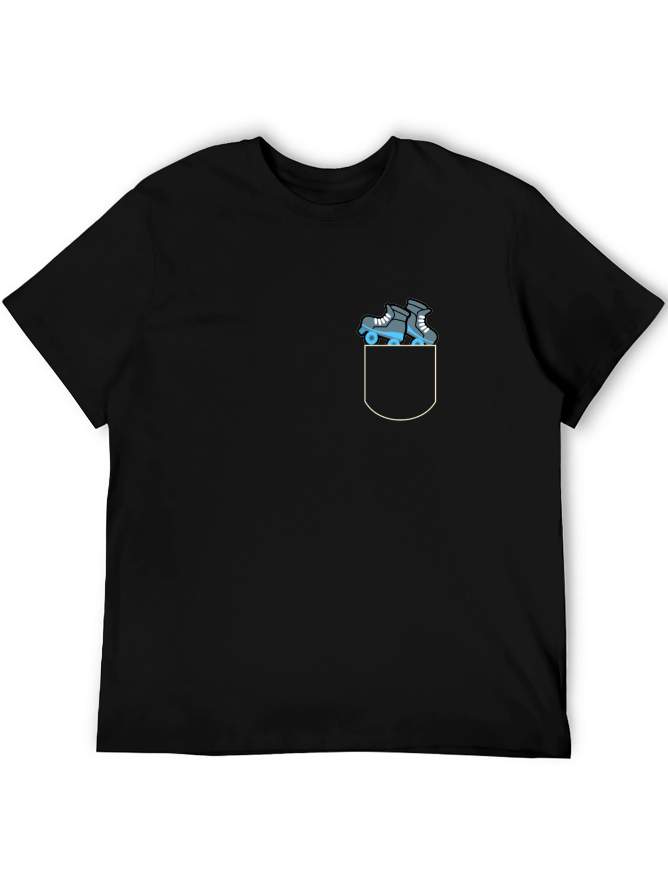 Skate Pocket Black T-Shirt