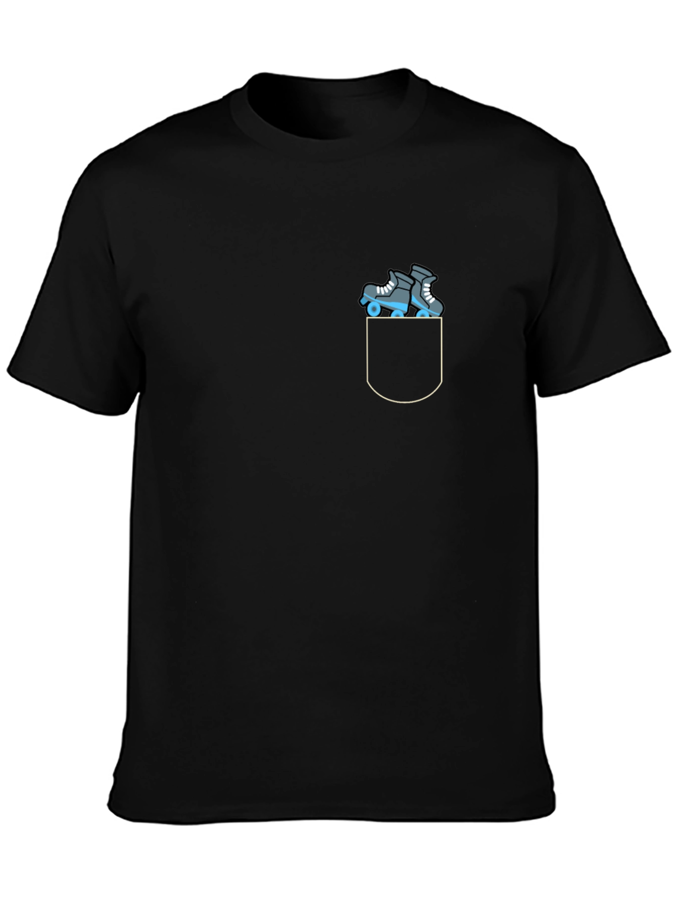 Skate Pocket Black T-Shirt