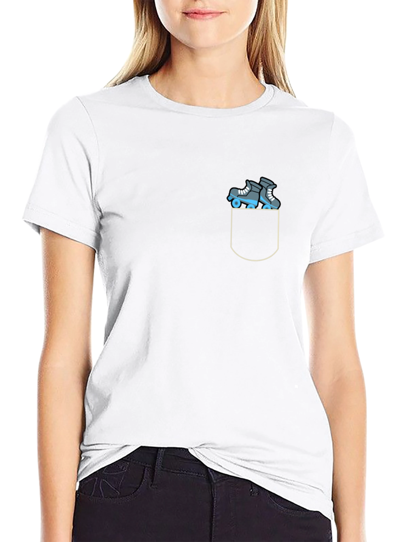 Skate Pocket Black T-Shirt