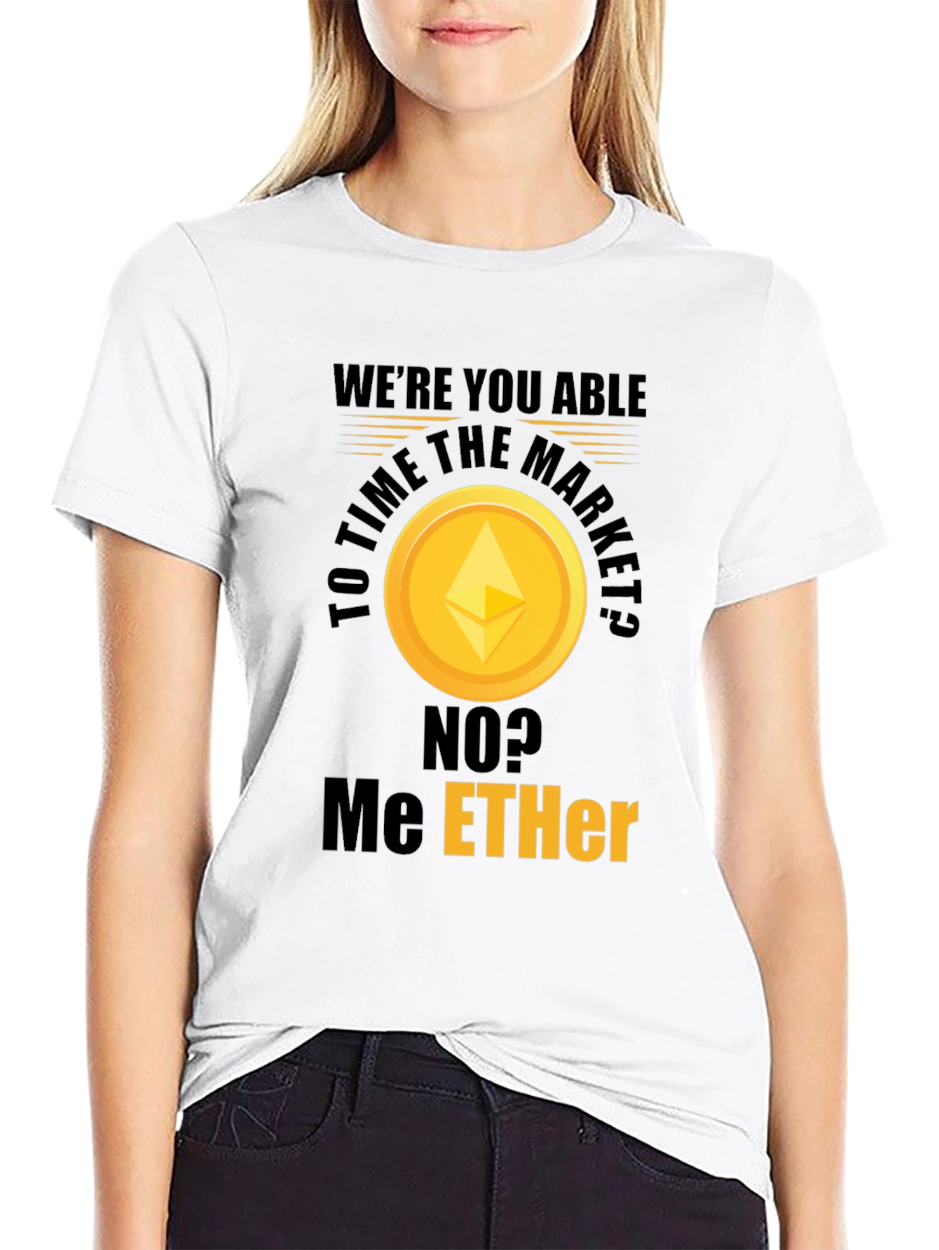 Ethereum Market T-Shirt - Crypto Humor