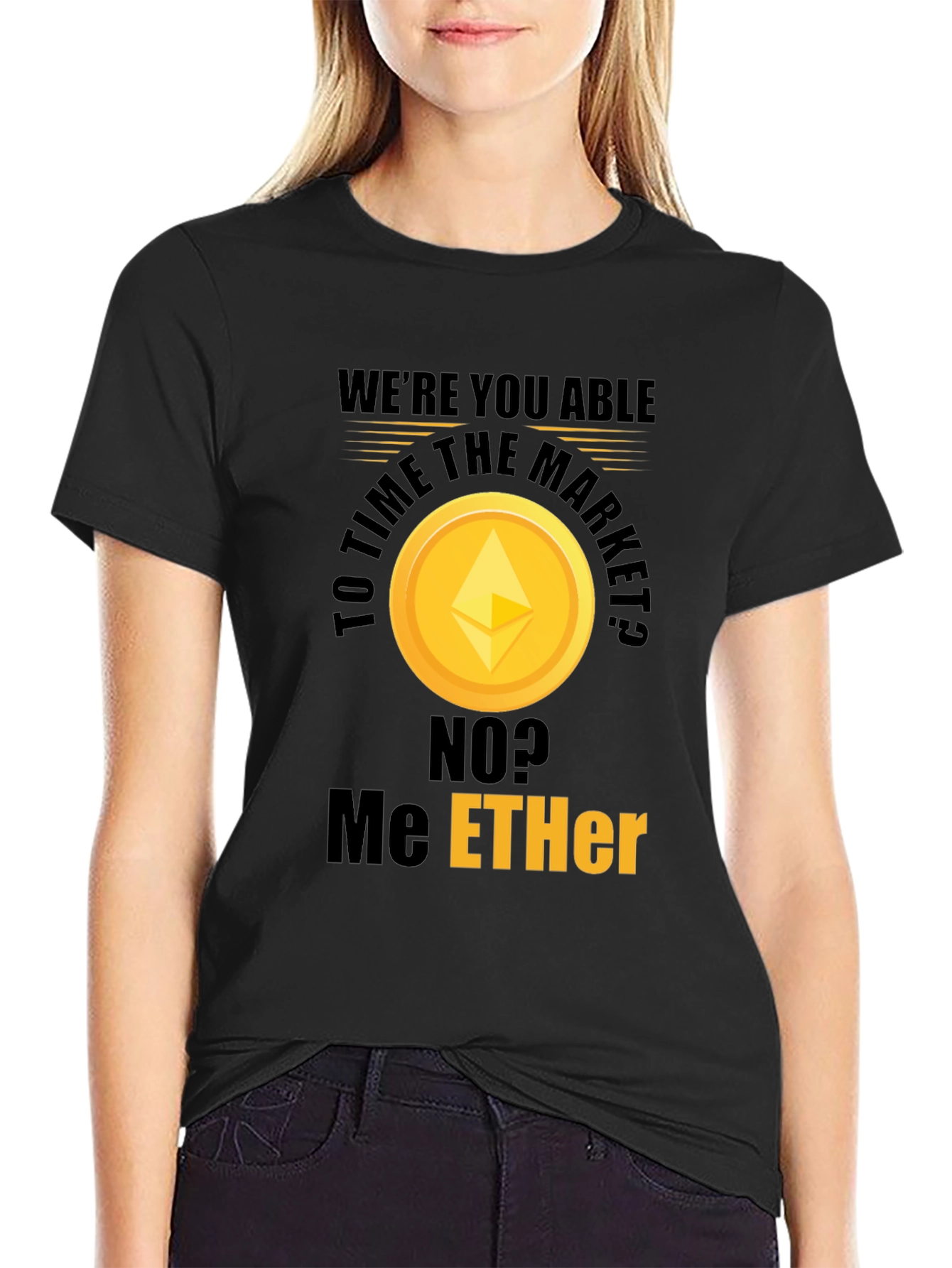 Ethereum Market T-Shirt - Crypto Humor