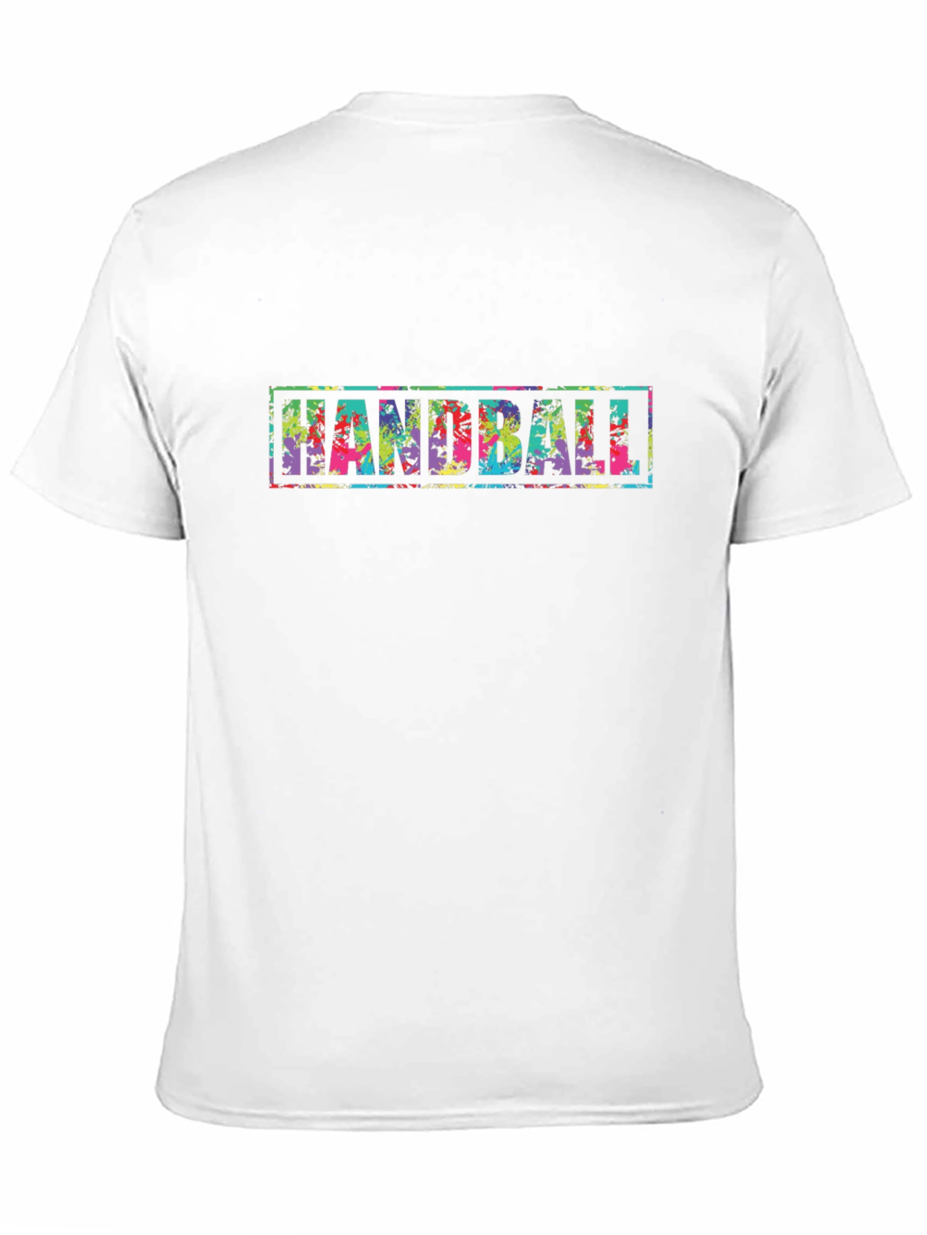 Handball Graphic Black T-Shirt