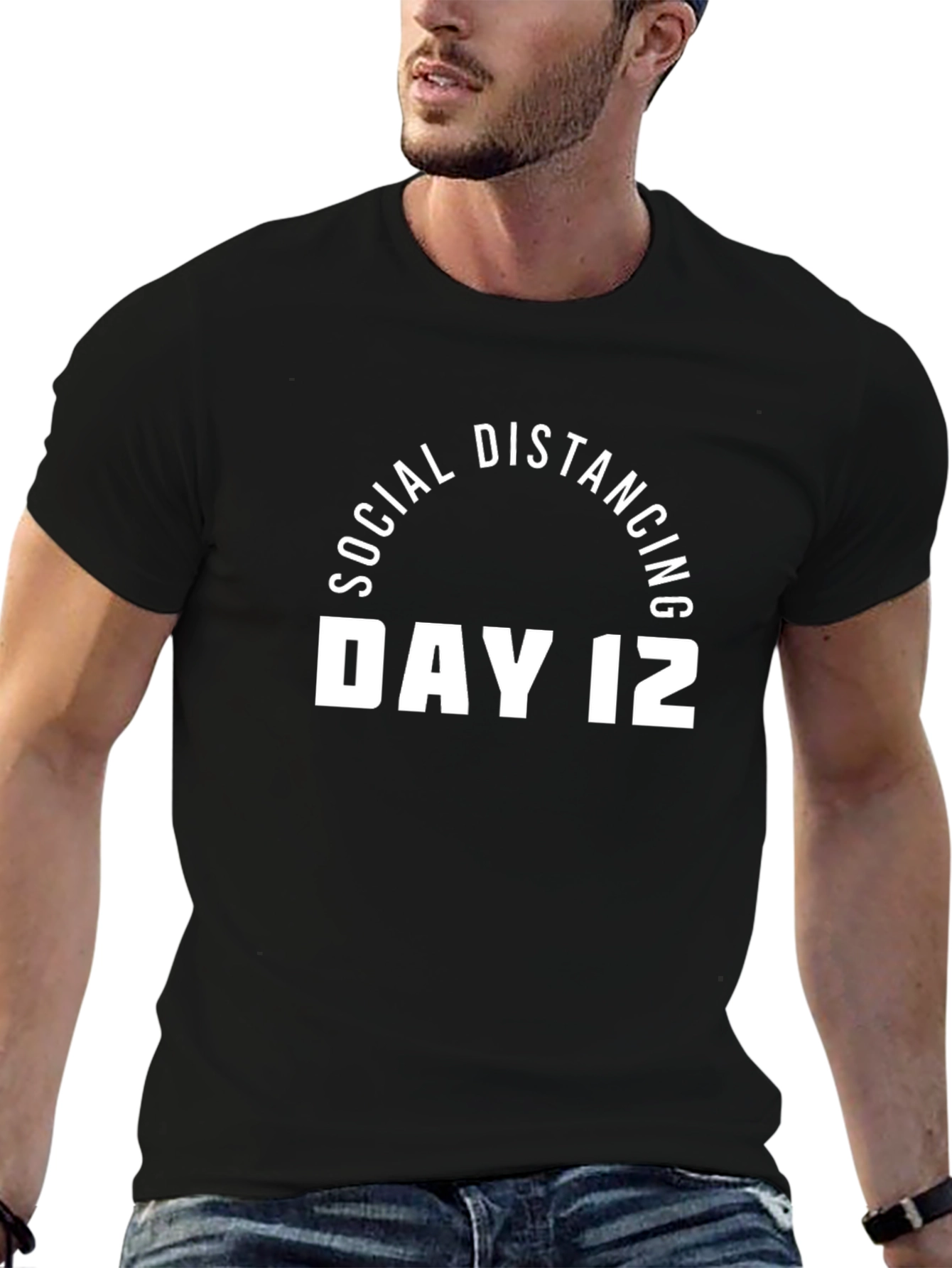 Social Distancing Day 12 T-Shirt