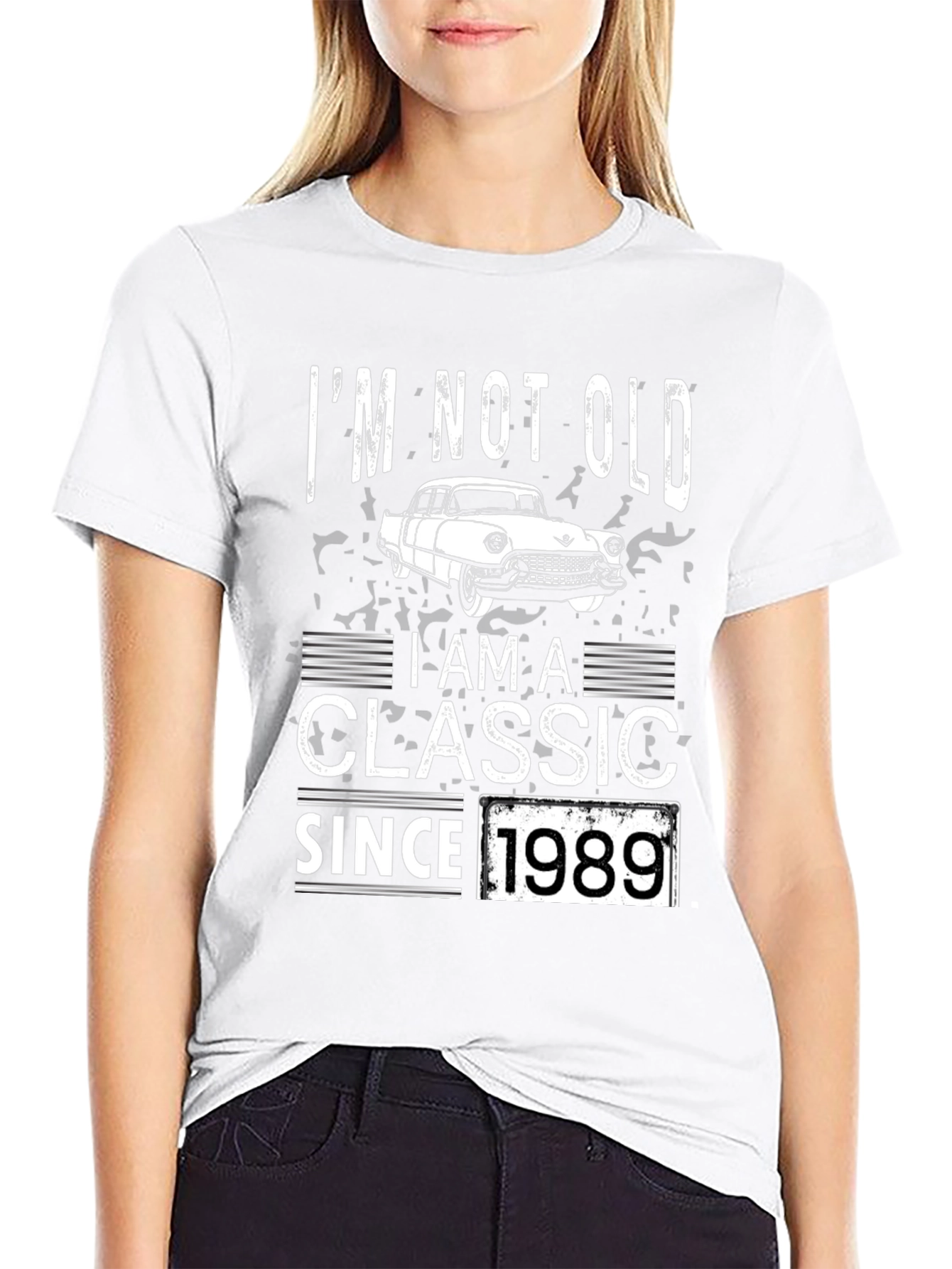 Classic Since 1989 Black Graphic Tee