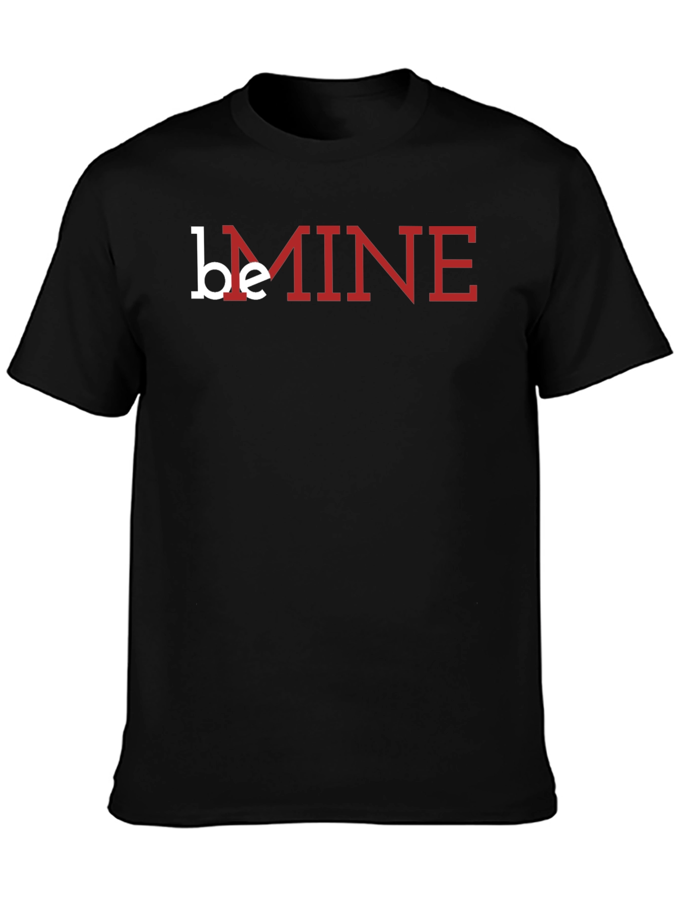 Be Mine Graphic Tee - Black