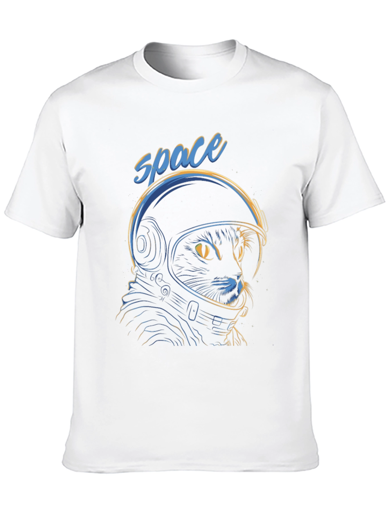 Space Cat T-Shirt - Astronaut Kitty