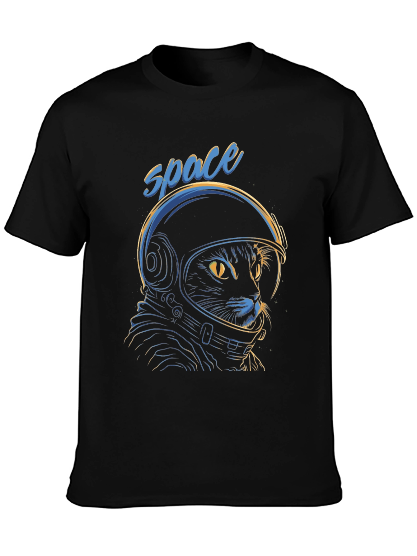 Space Cat T-Shirt - Astronaut Kitty