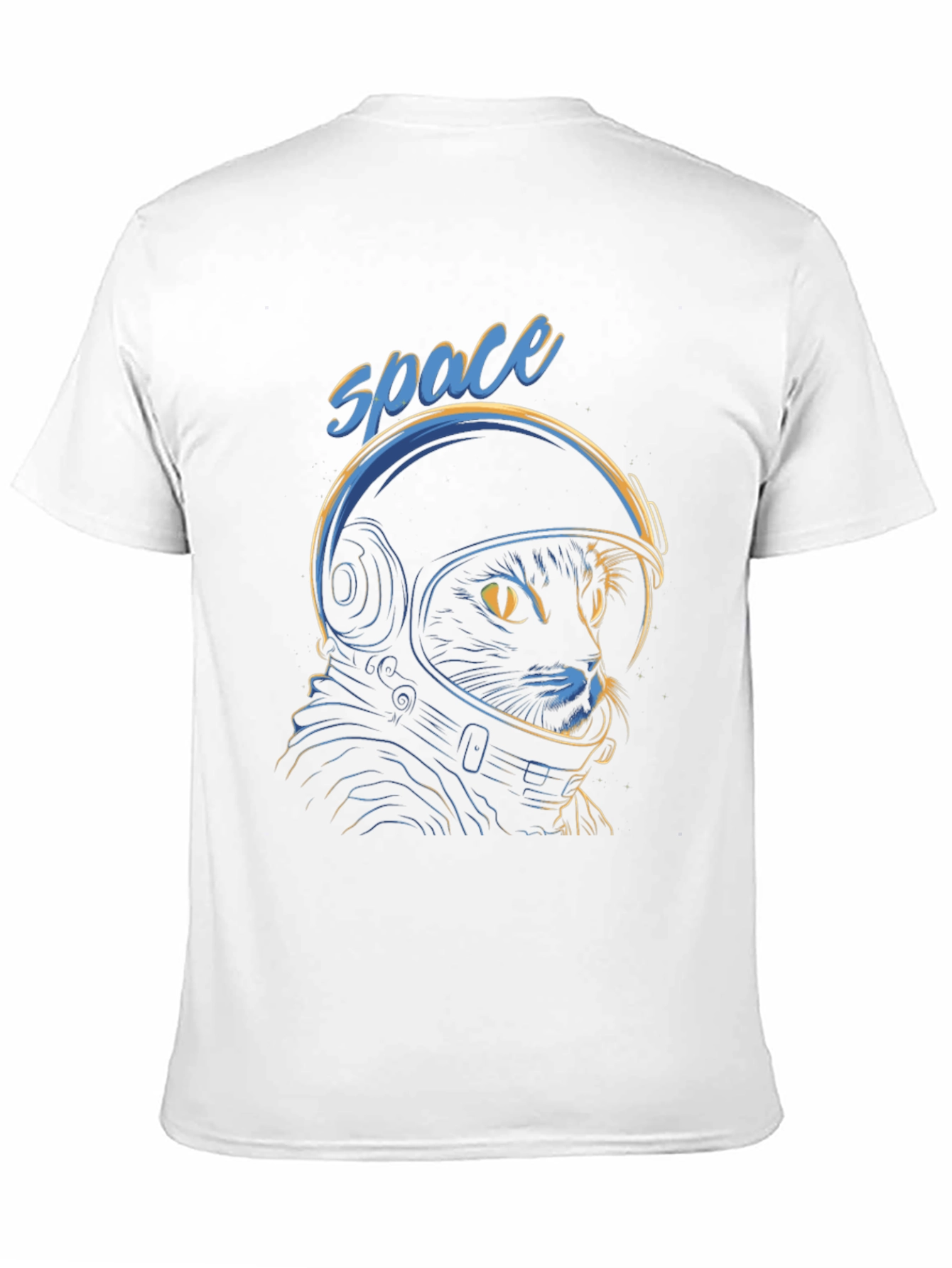 Space Cat T-Shirt - Astronaut Kitty