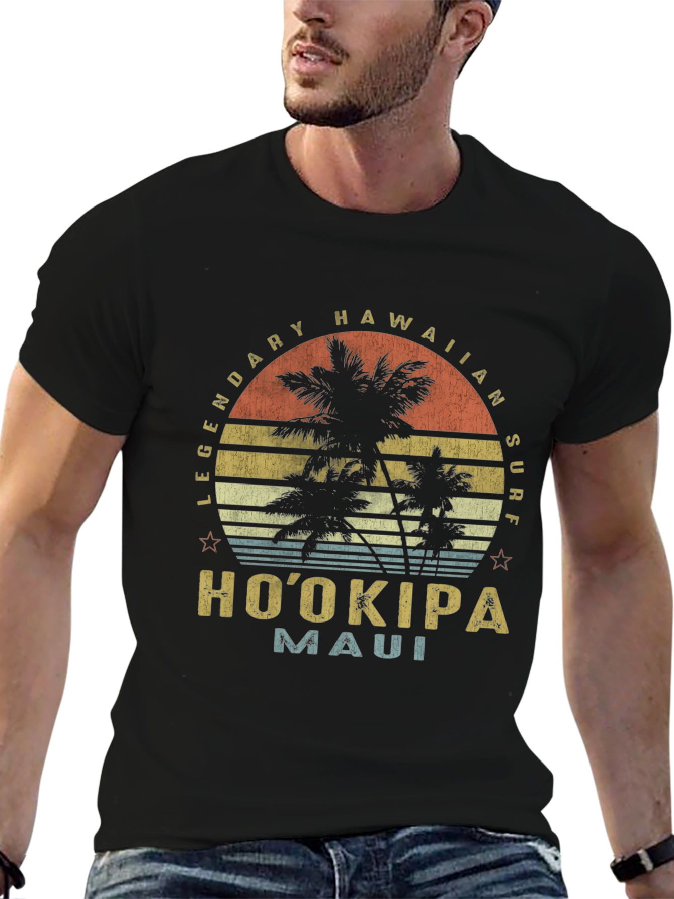 Legendary Hawaiian Surf T-Shirt - Hookipa Maui Tee