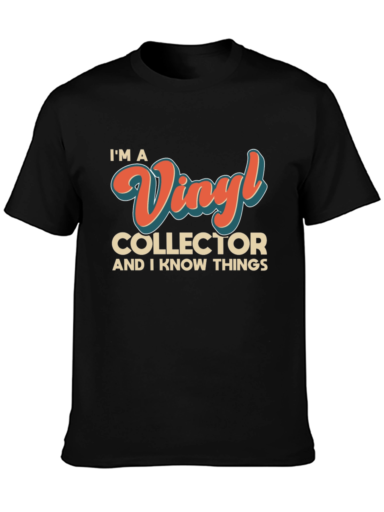 Vinyl Collector T-Shirt - Music Lover Apparel