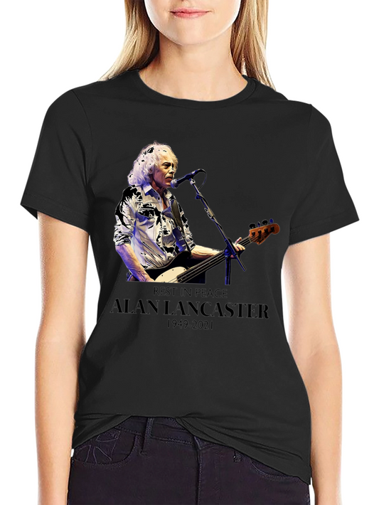 Alan Lancaster Tribute T-Shirt - Rest In Peace 1949-2021