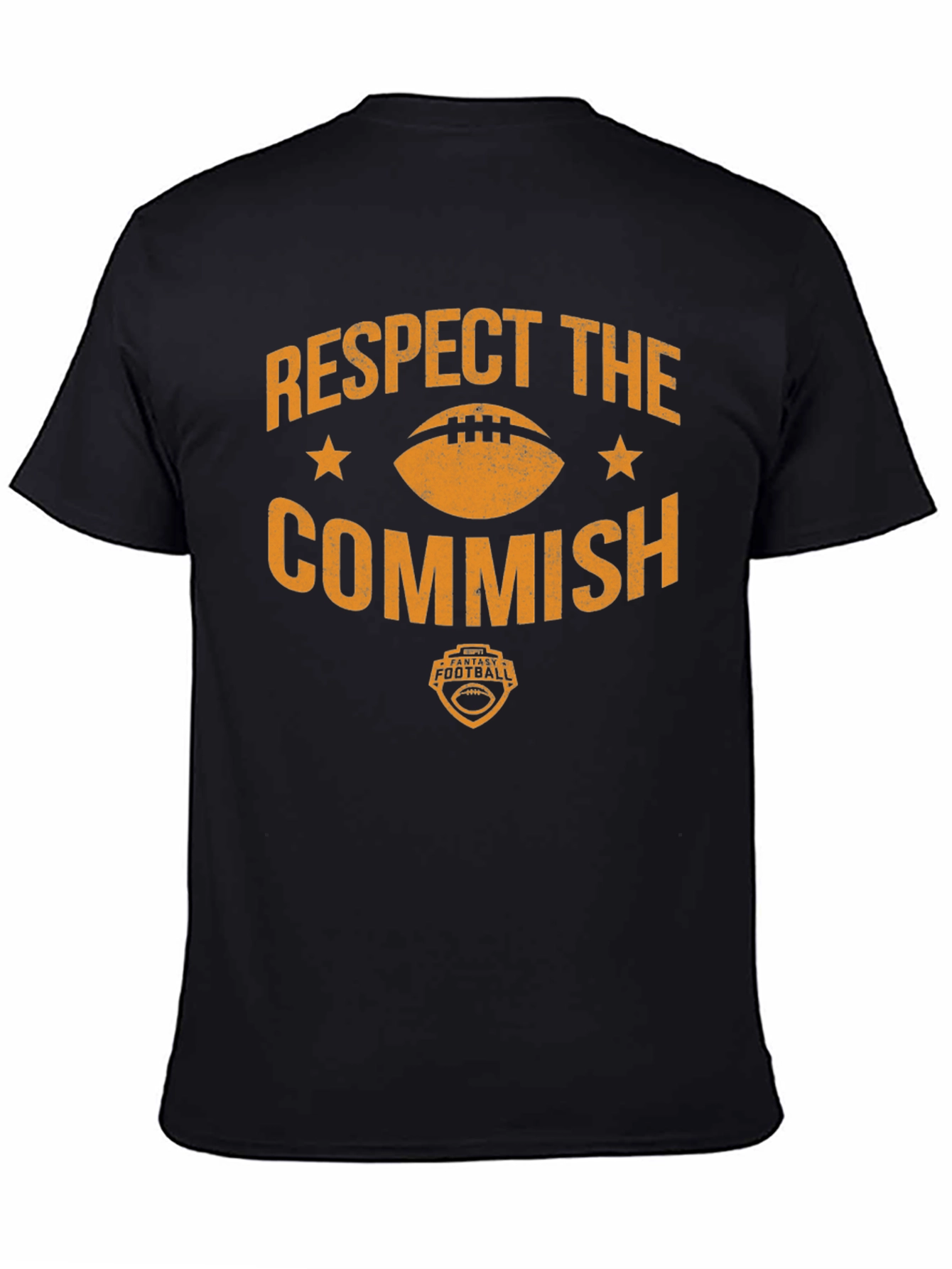 Respect the Commish Fantasy Football T-Shirt