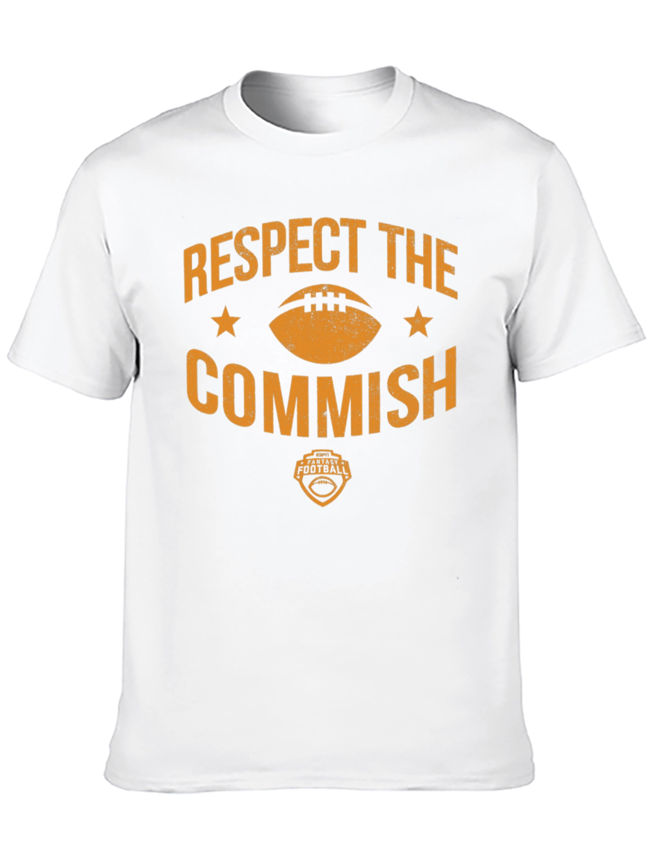 Respect the Commish Fantasy Football T-Shirt