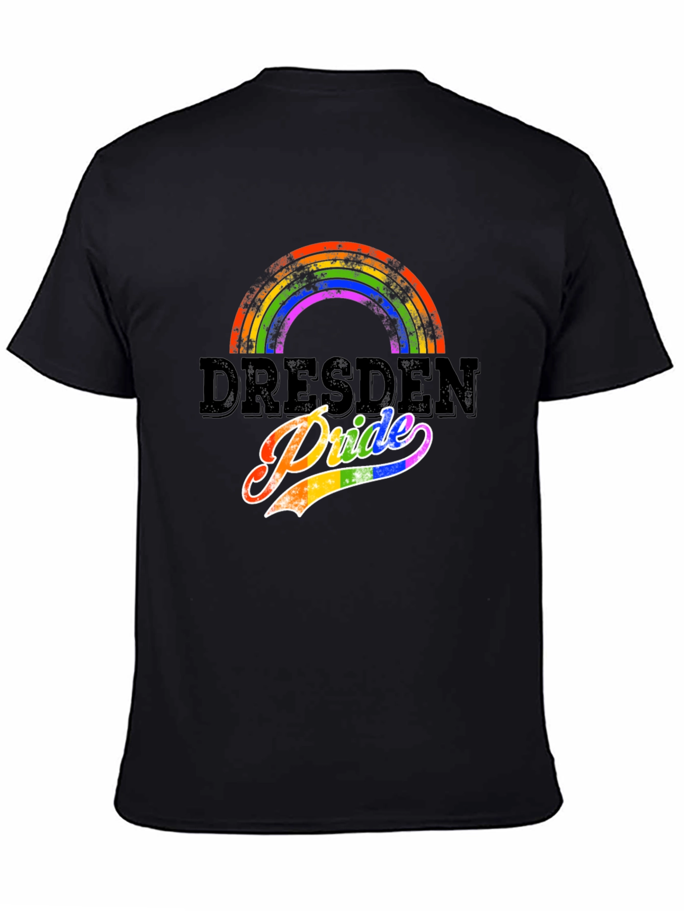 Dresden Pride Rainbow Graphic T-Shirt