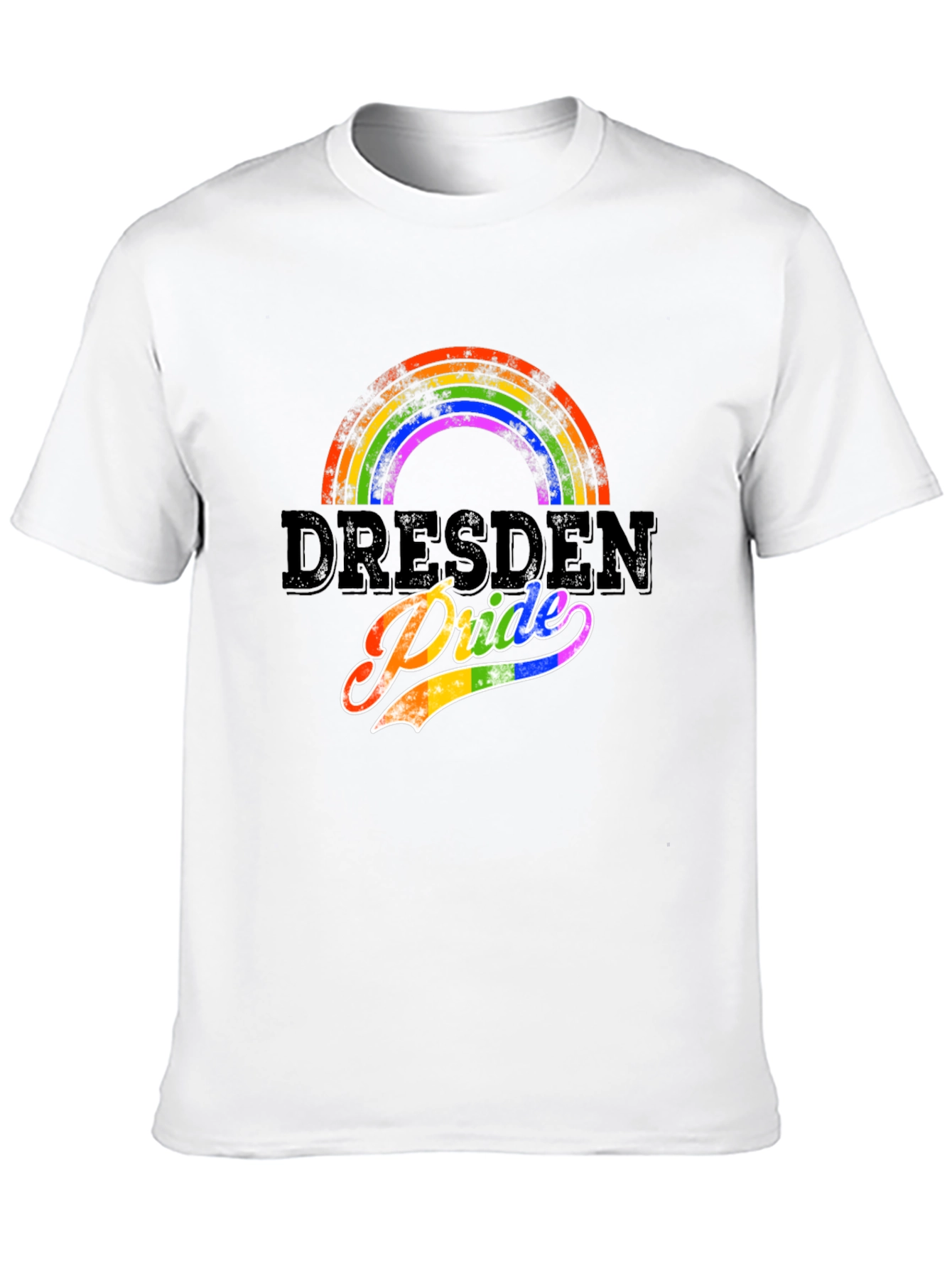 Dresden Pride Rainbow Graphic T-Shirt