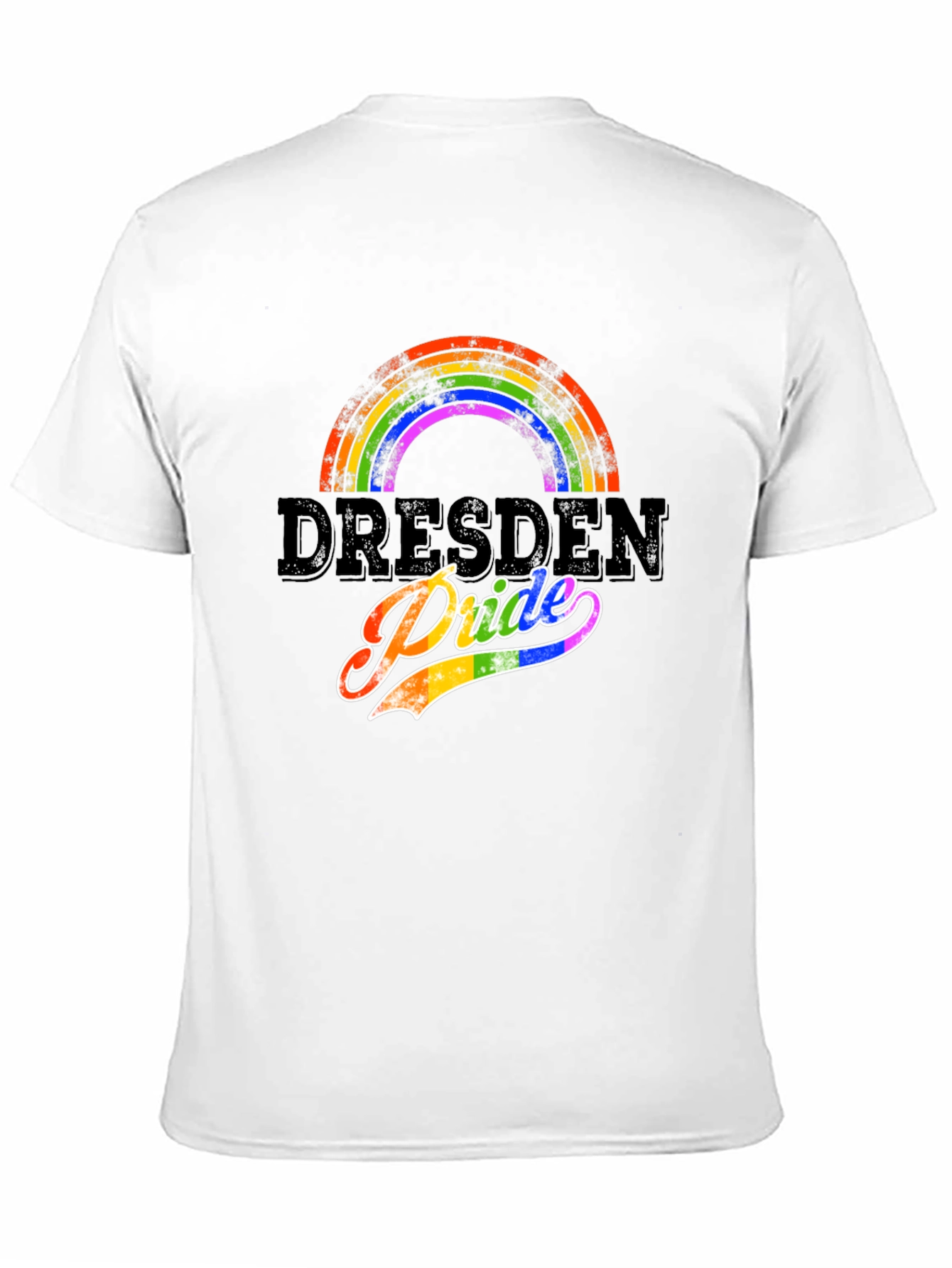 Dresden Pride Rainbow Graphic T-Shirt