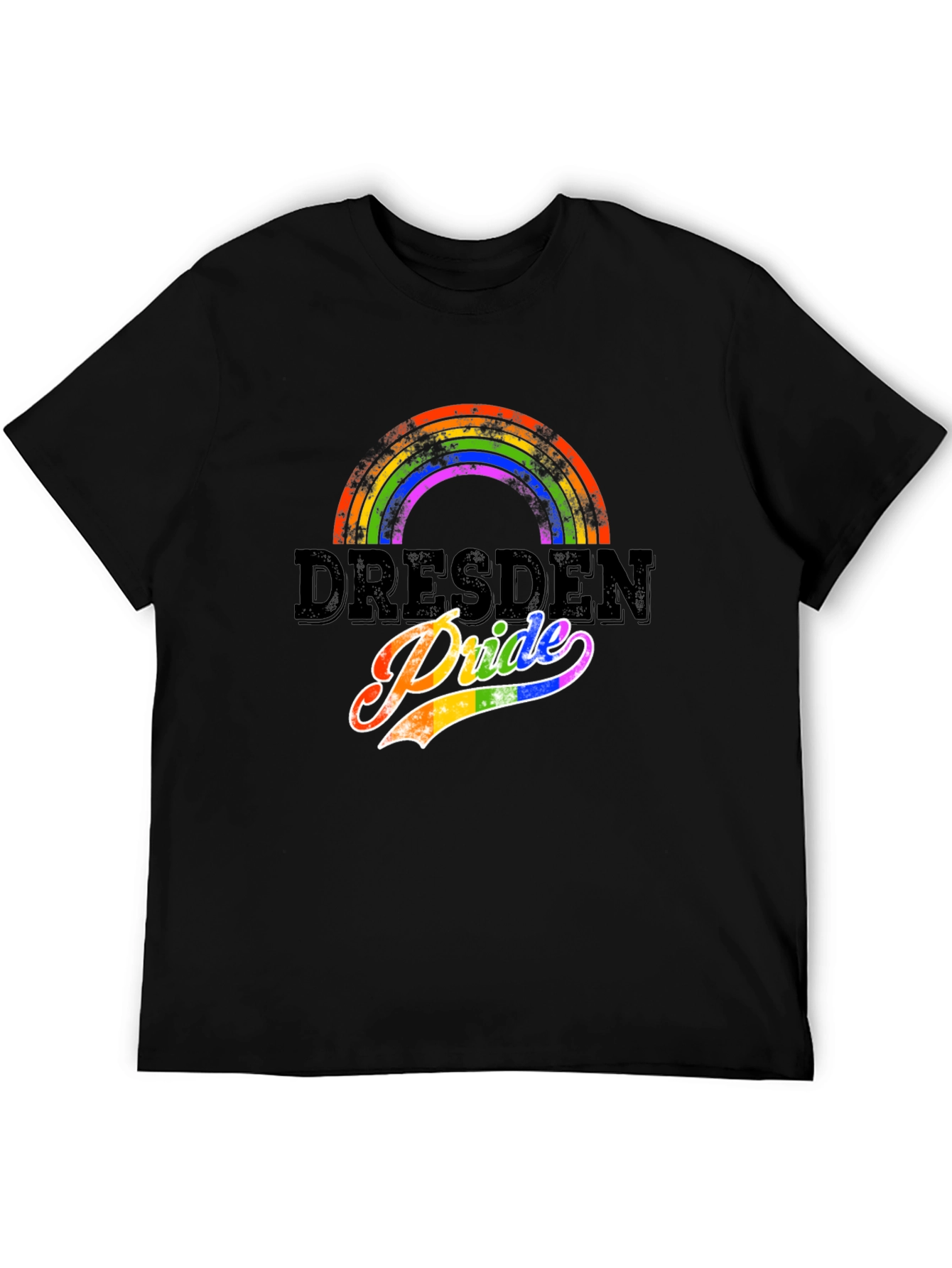 Dresden Pride Rainbow Graphic T-Shirt
