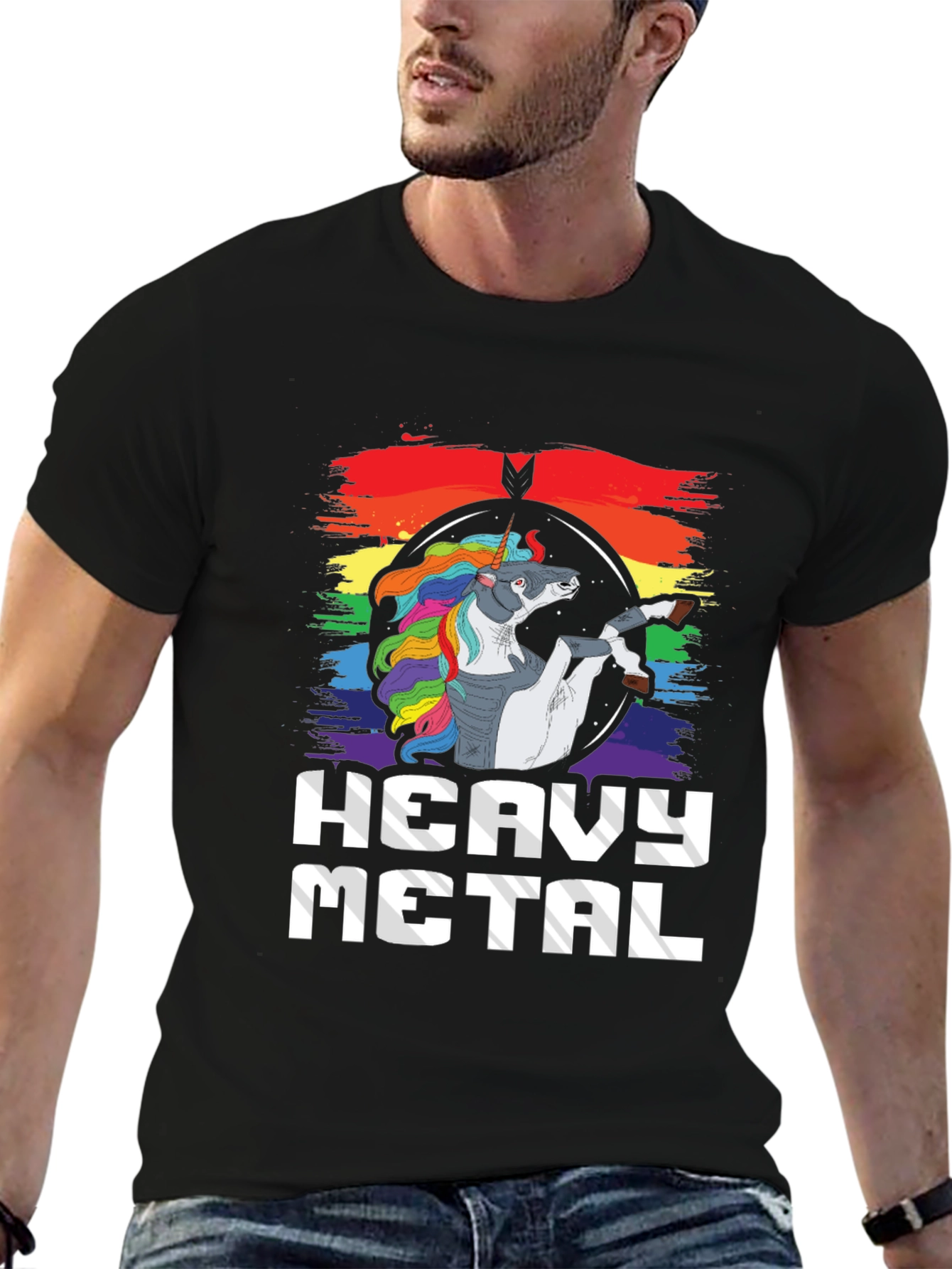 Heavy Metal Unicorn T-Shirt