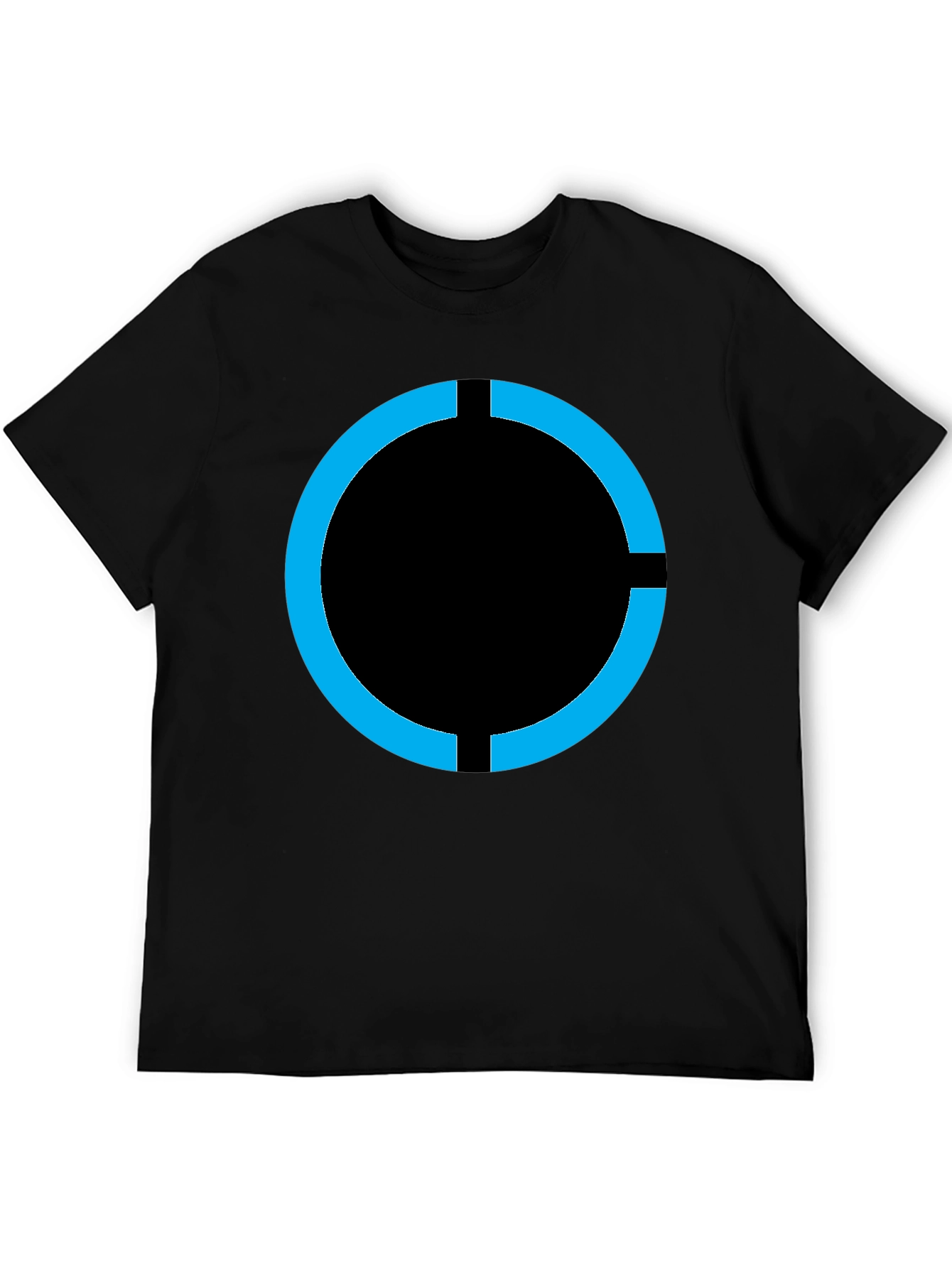 Android Circle Logo Graphic T-Shirt - Black