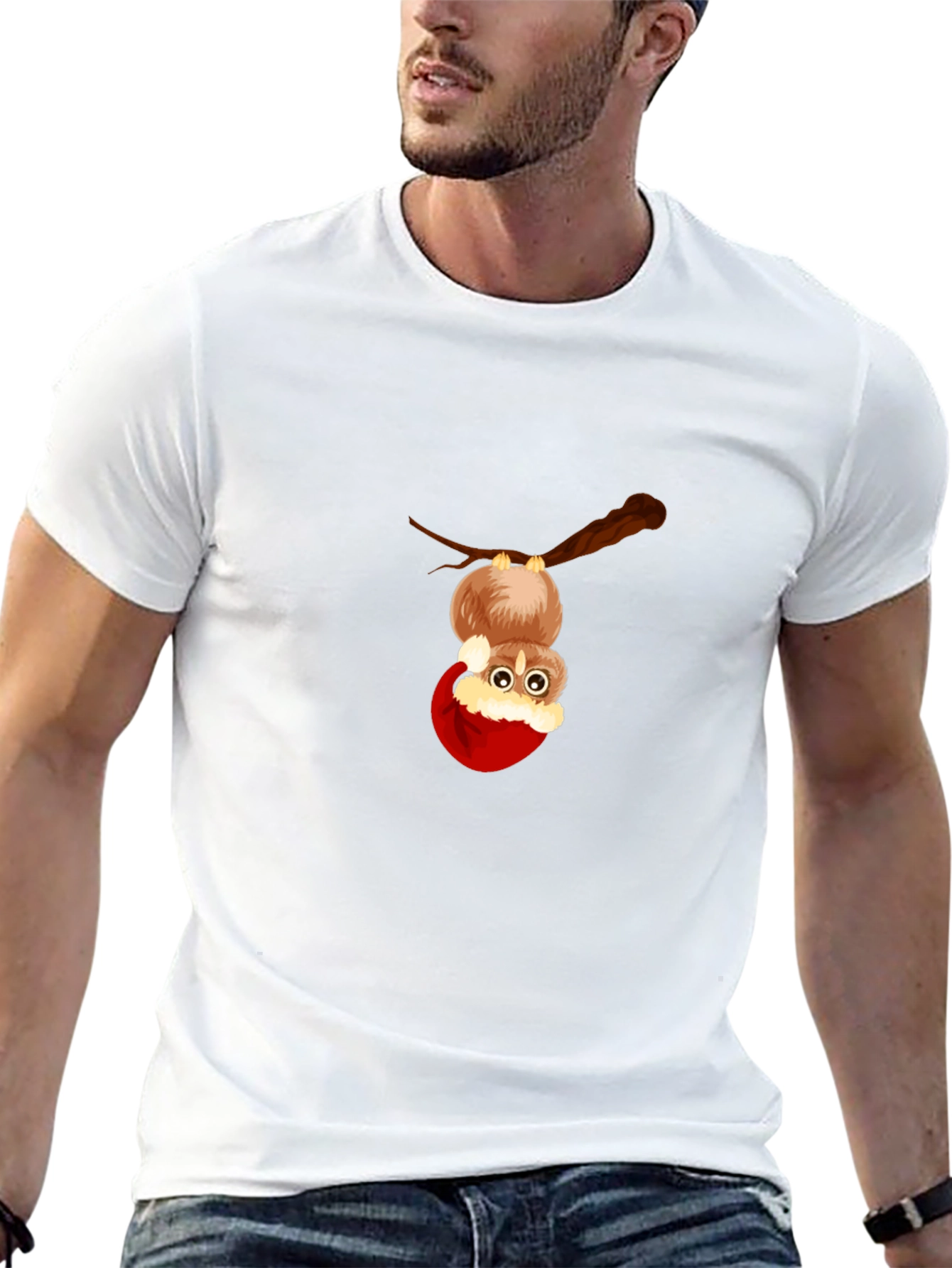 Cute Christmas Owl T-Shirt