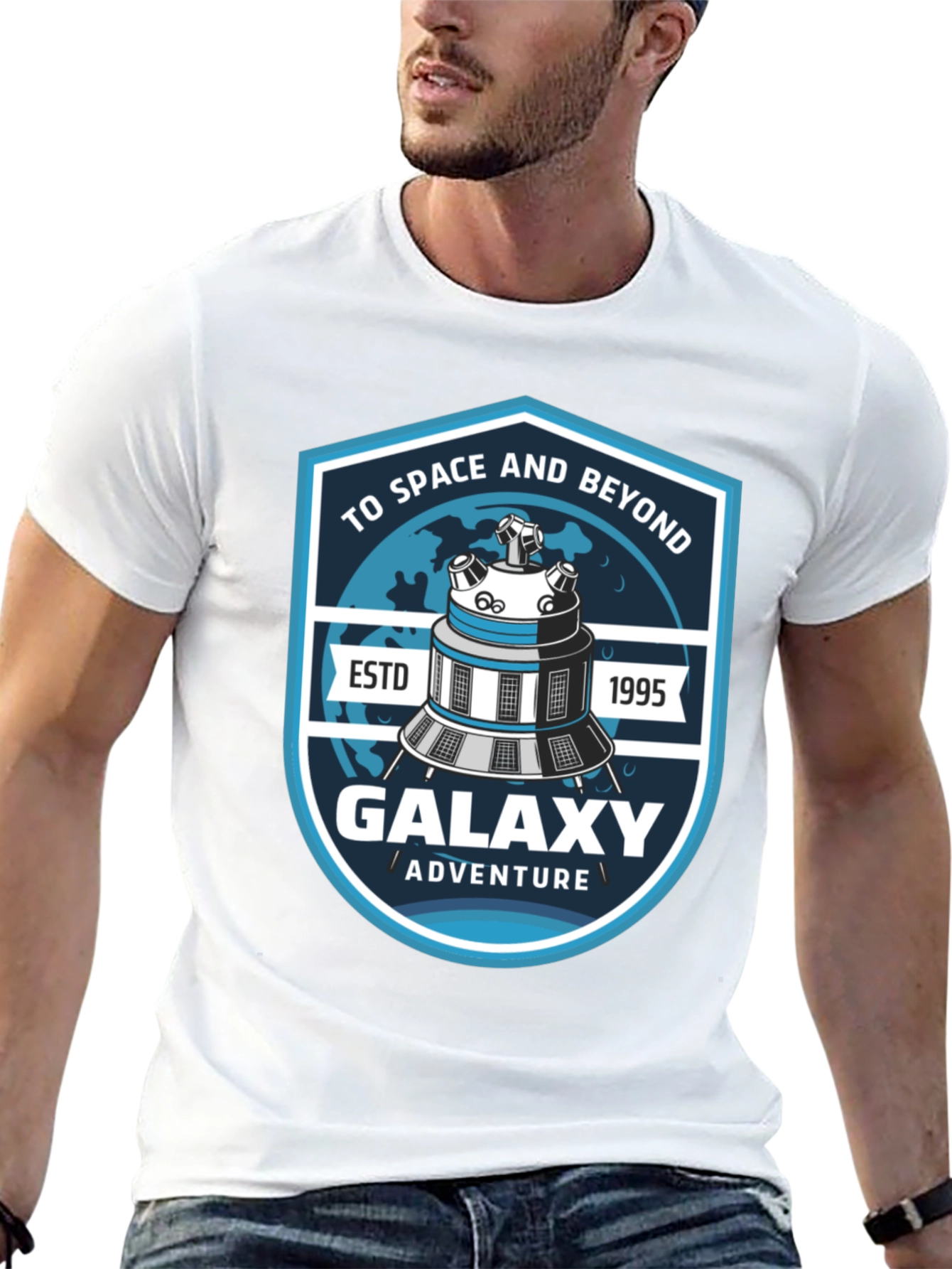 Galaxy Adventure T-Shirt - Space Exploration Design