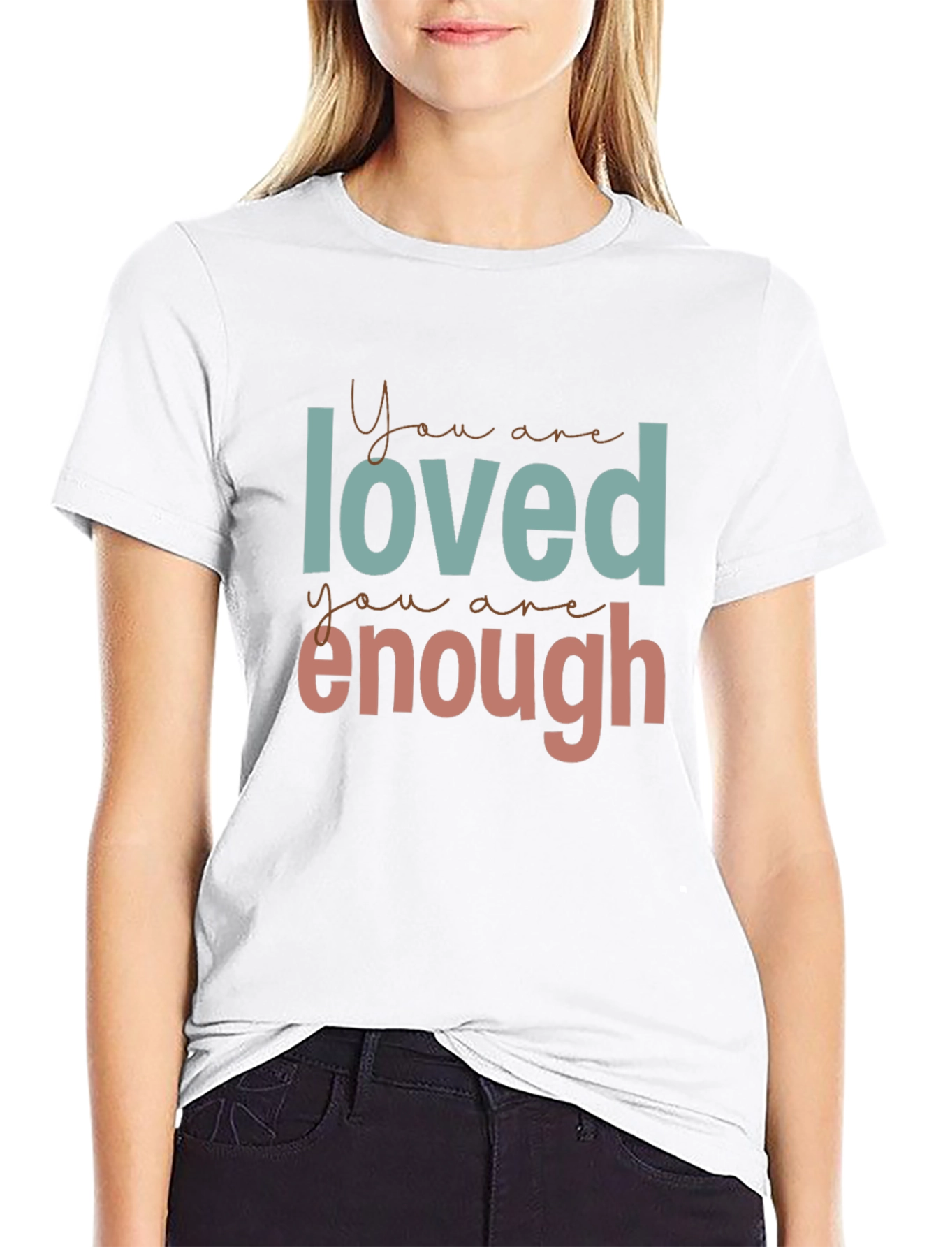 You Are Loved & Enough Graphic Tee