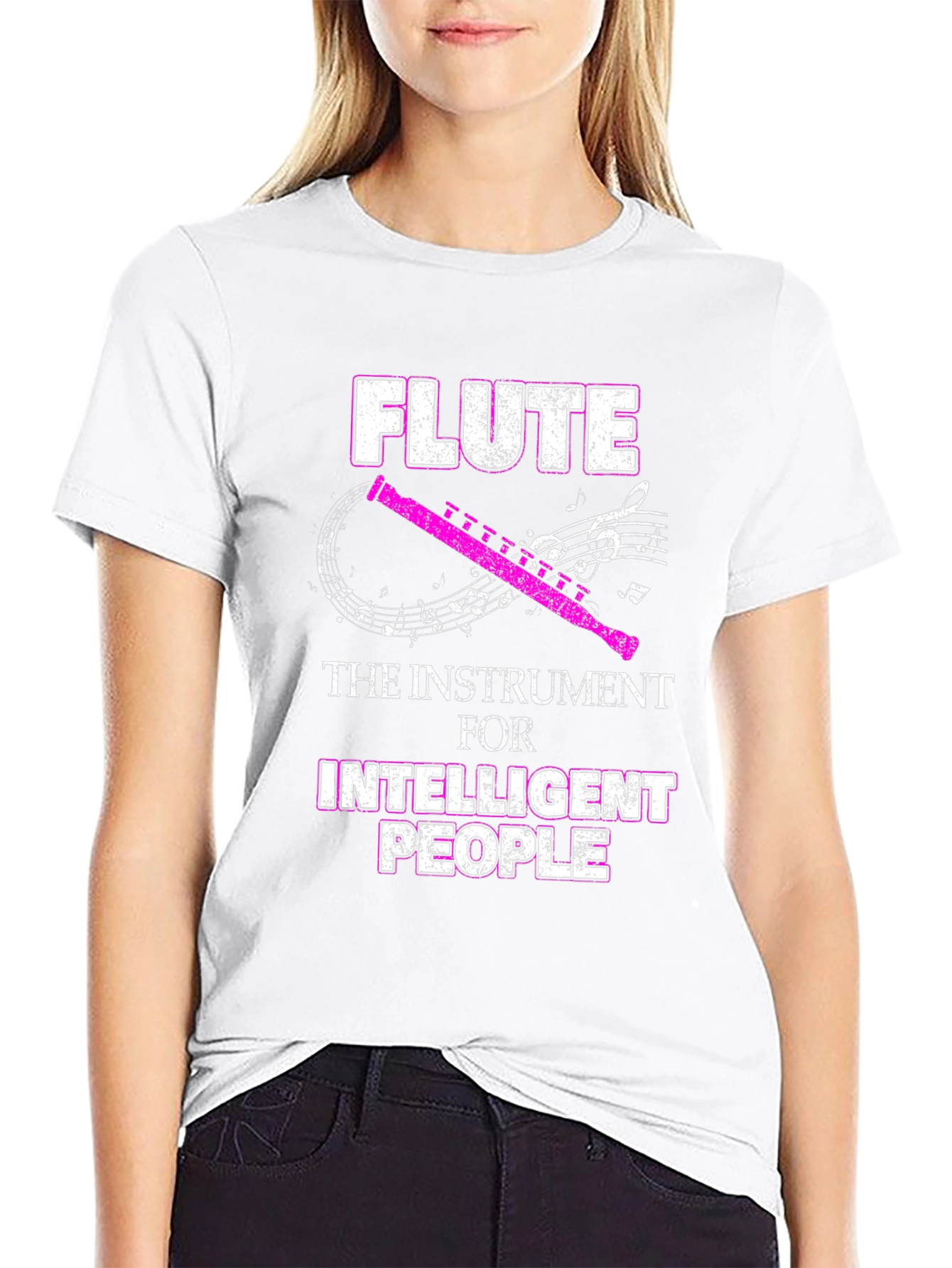 Flute Instrument for Intelligent People T-Shirt