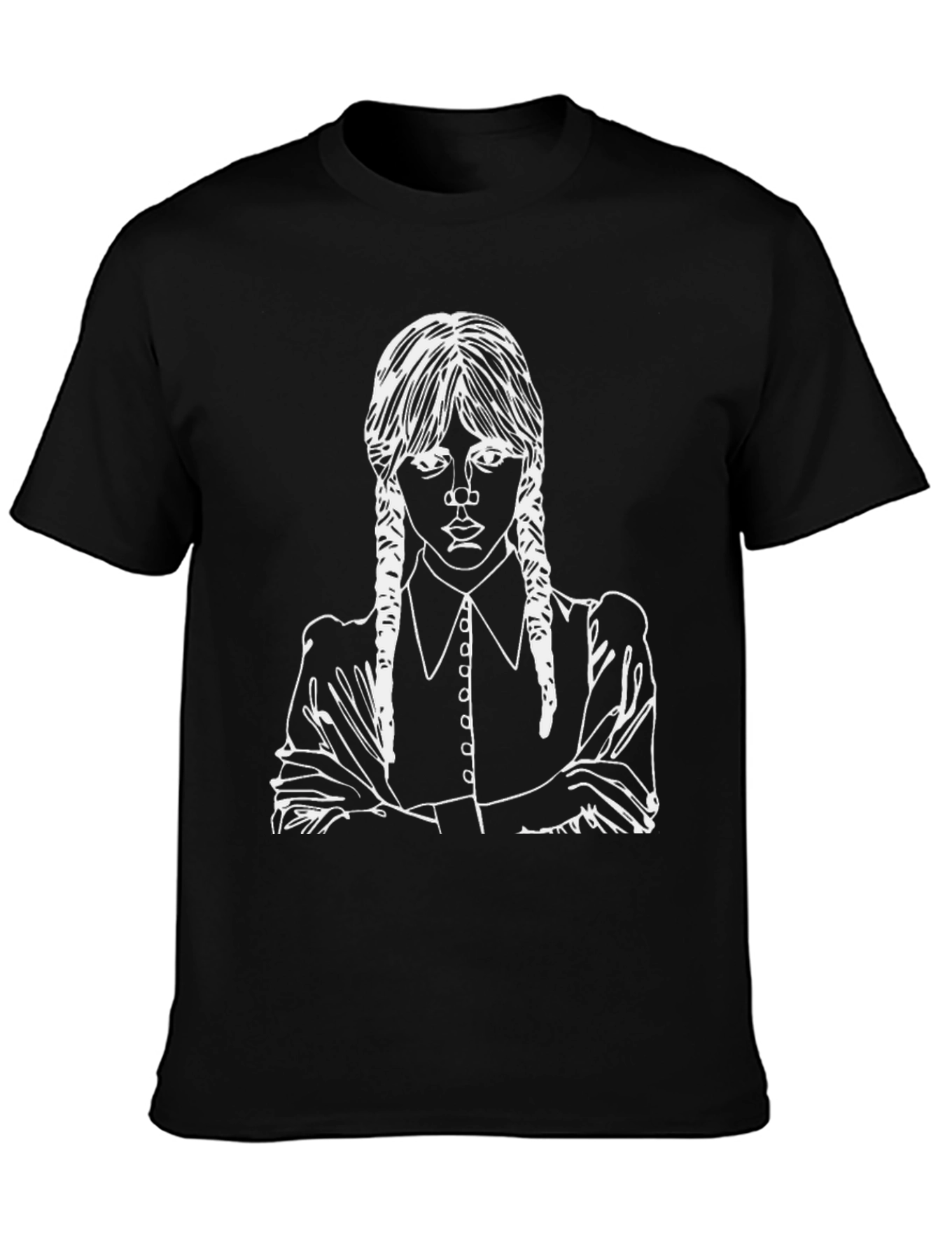 Wednesday Addams T-Shirt - Graphic Print
