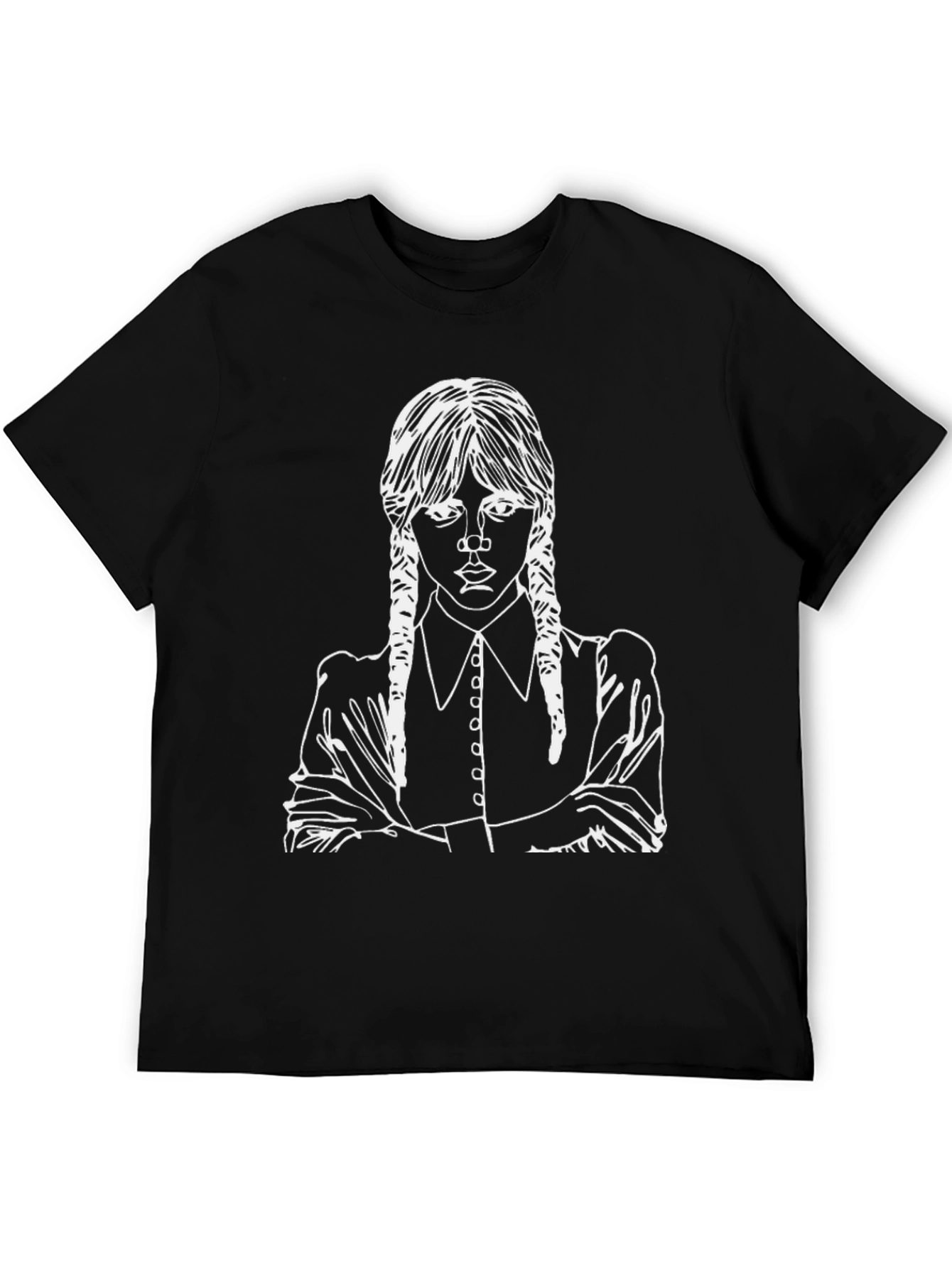 Wednesday Addams T-Shirt - Graphic Print