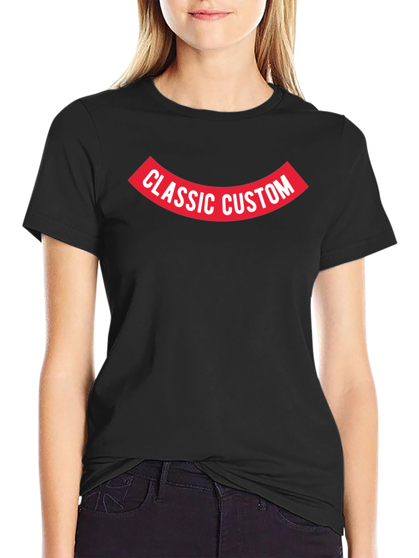 Classic Custom Black T-Shirt