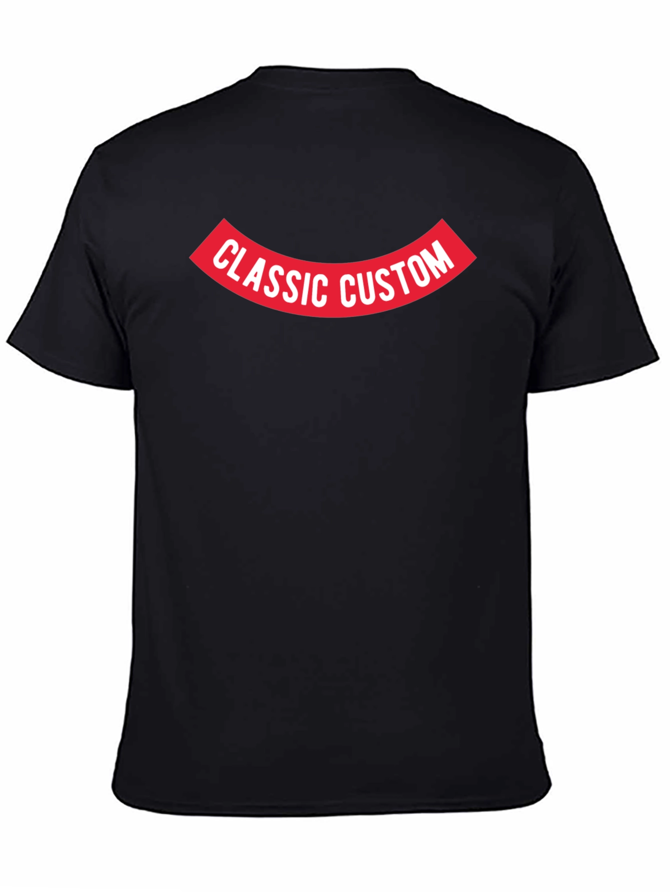 Classic Custom Black T-Shirt