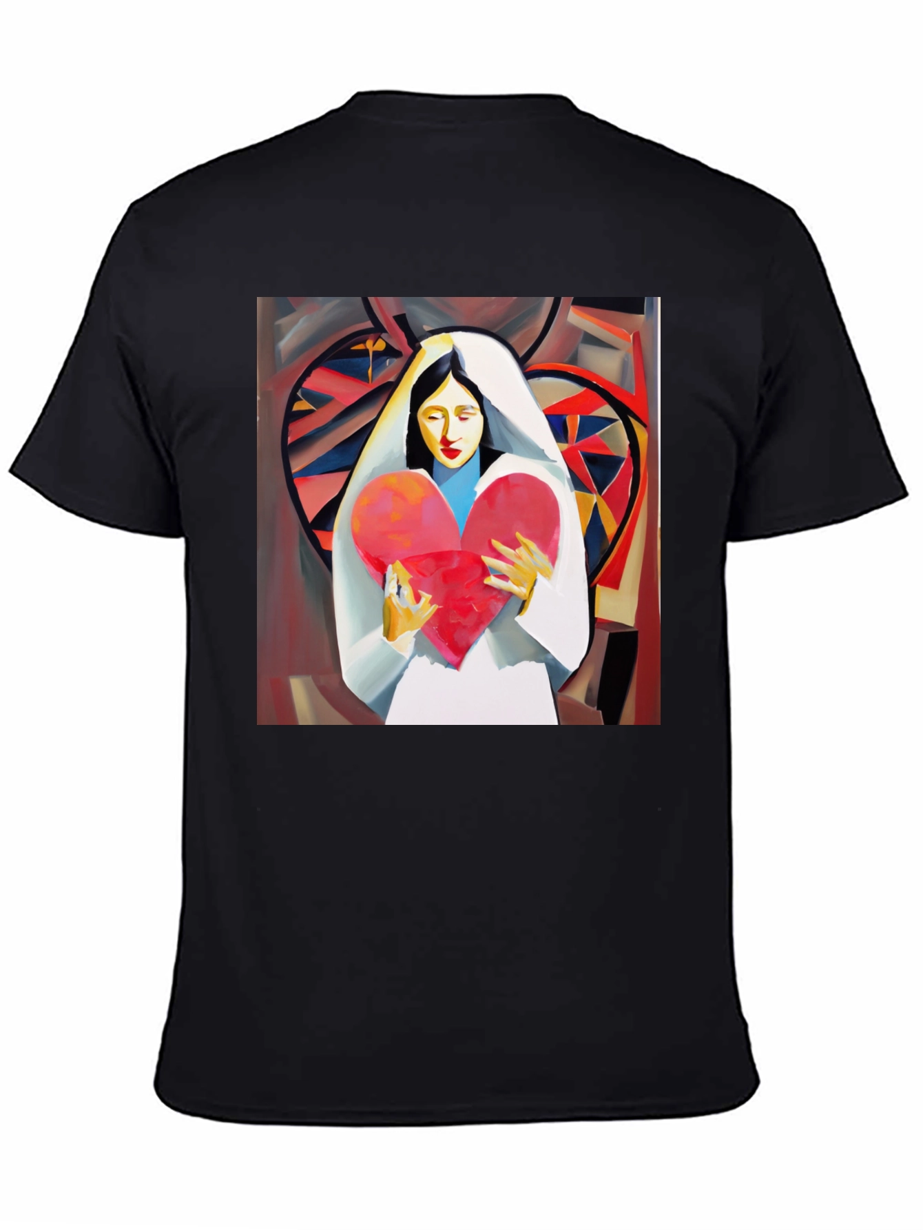Heart Holder Graphic Tee - Stylish Unisex T-Shirt