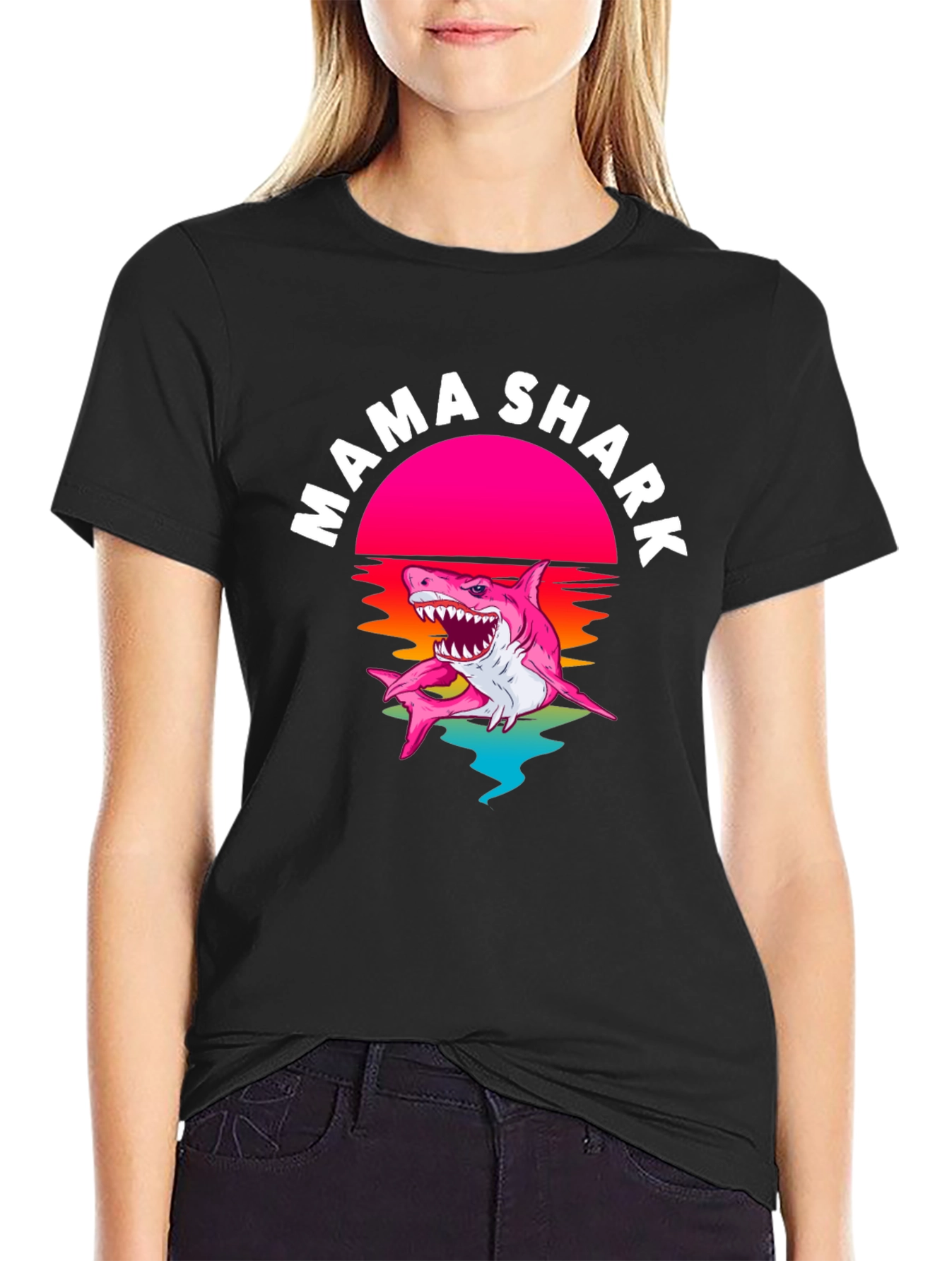 Mama Shark Graphic Tee