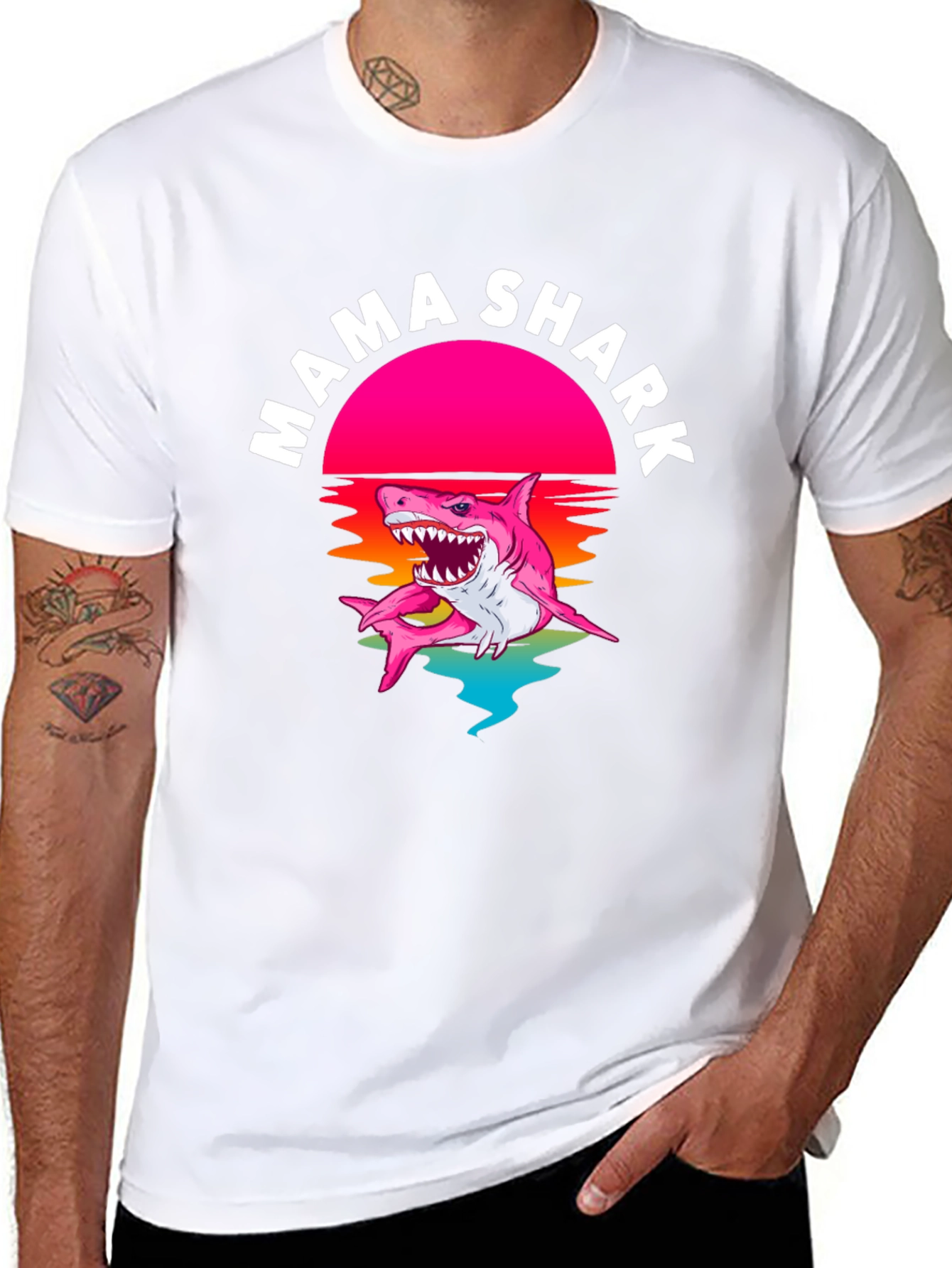 Mama Shark Graphic Tee