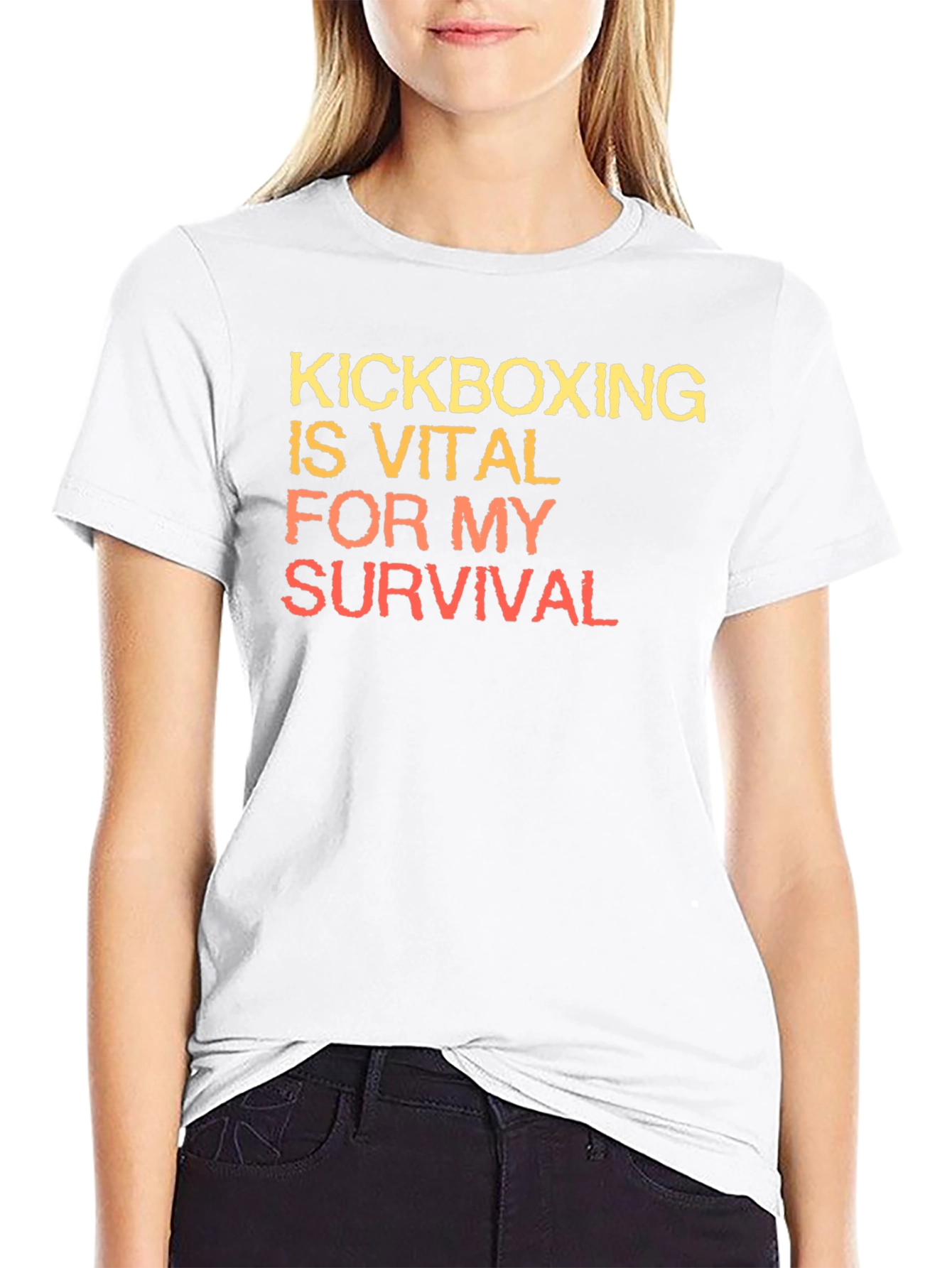 Kickboxing Vital For My Survival T-Shirt