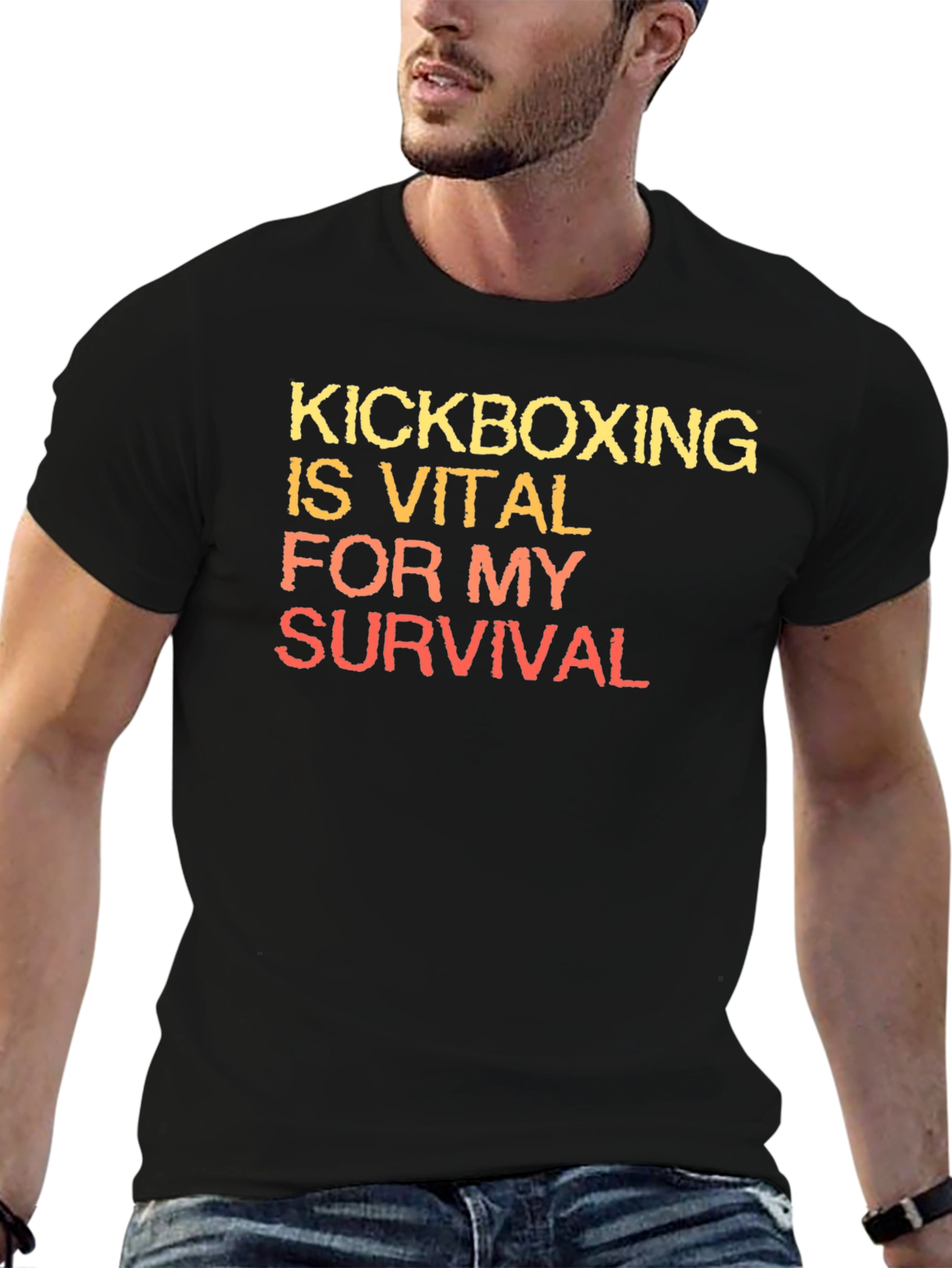 Kickboxing Vital For My Survival T-Shirt