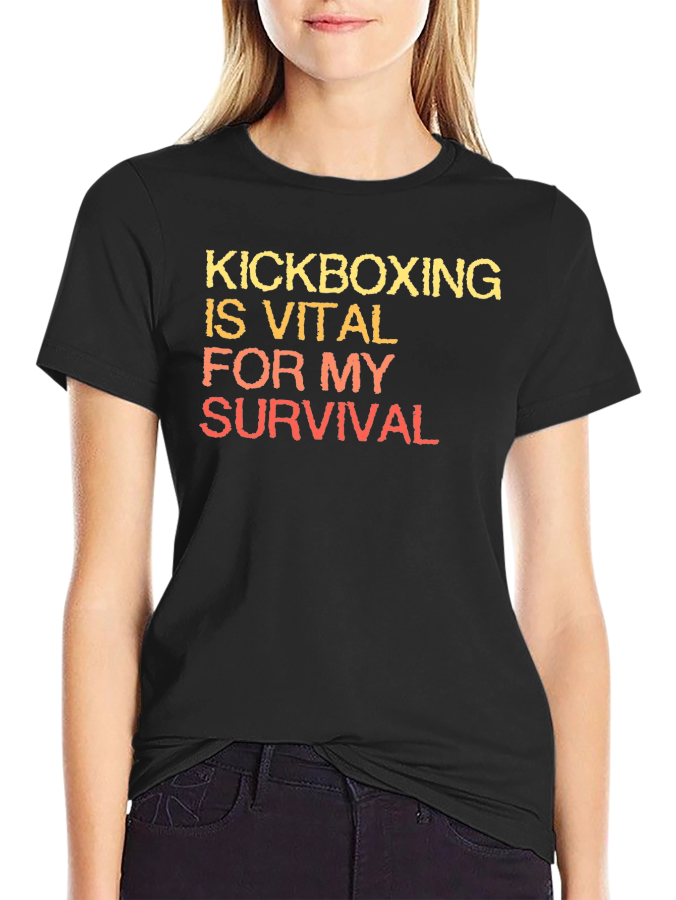 Kickboxing Vital For My Survival T-Shirt