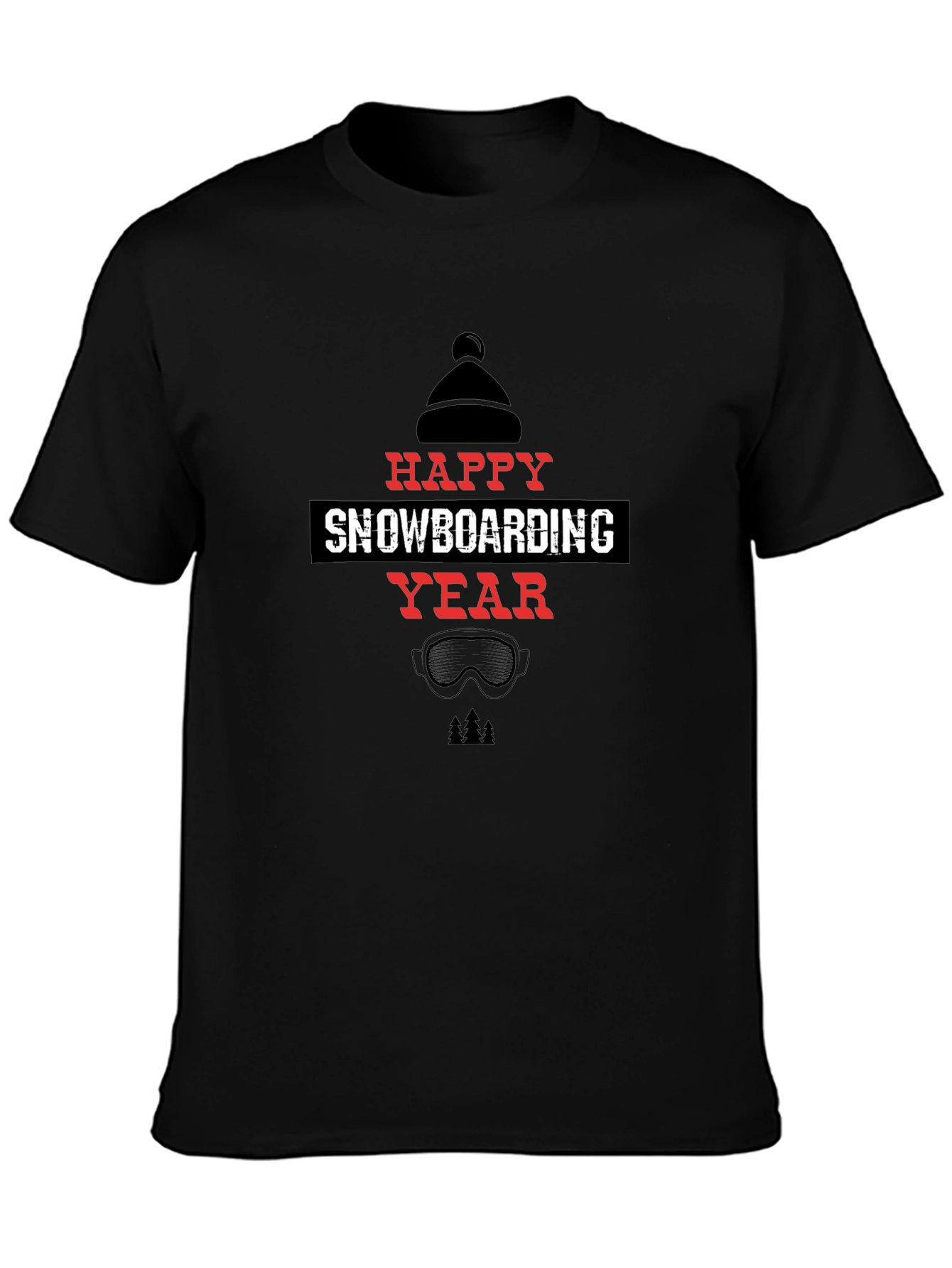 Happy Snowboarding Year T-Shirt