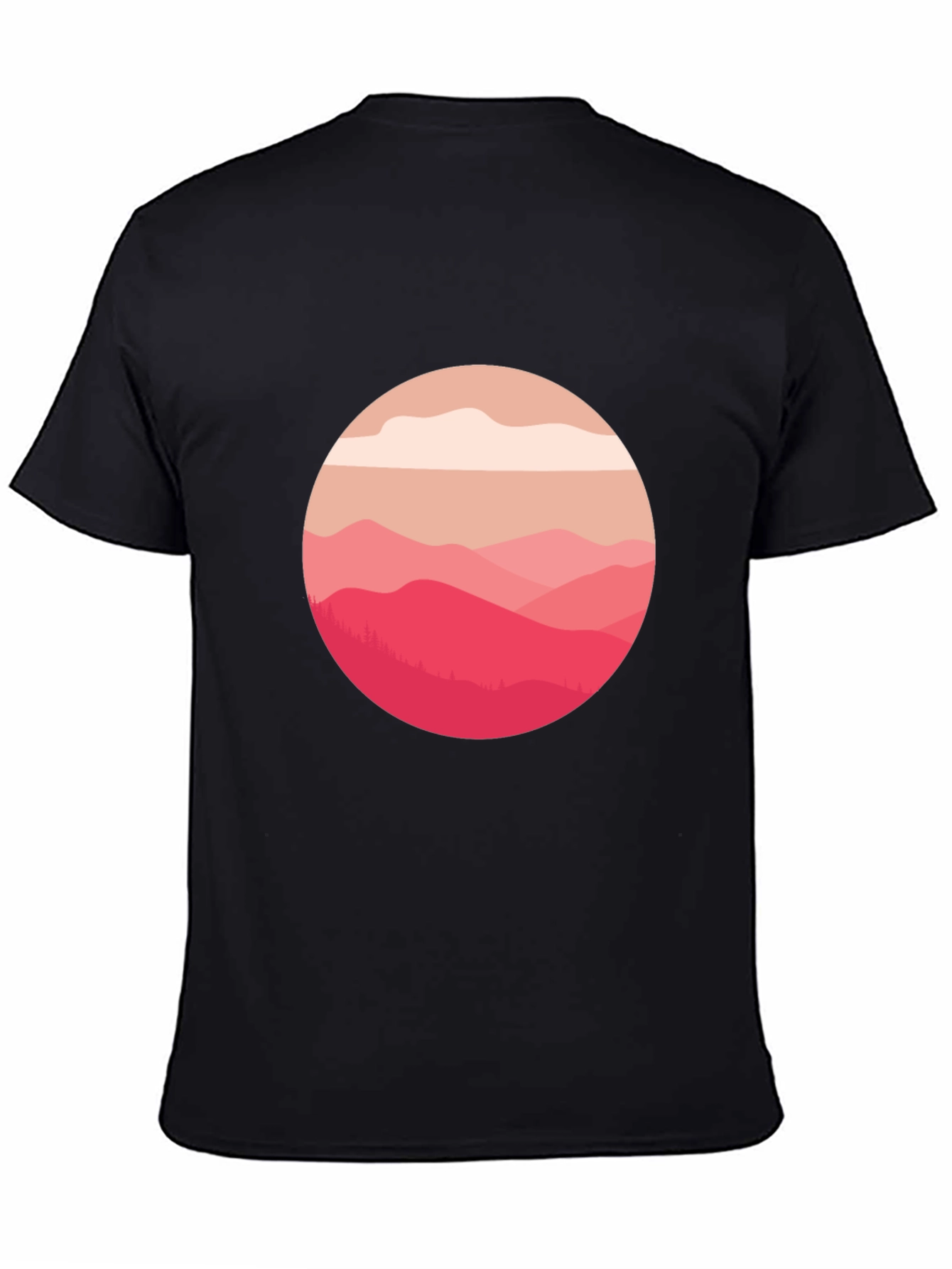Mountain View Graphic Tee - Soft Cotton Blend