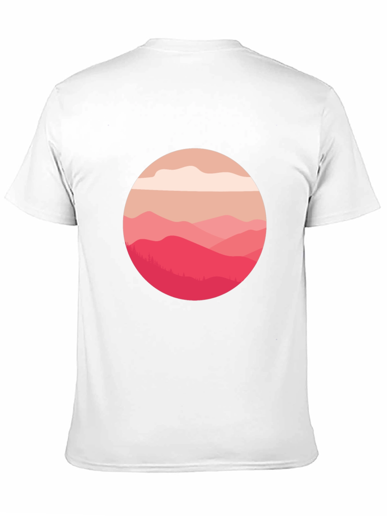 Mountain View Graphic Tee - Soft Cotton Blend