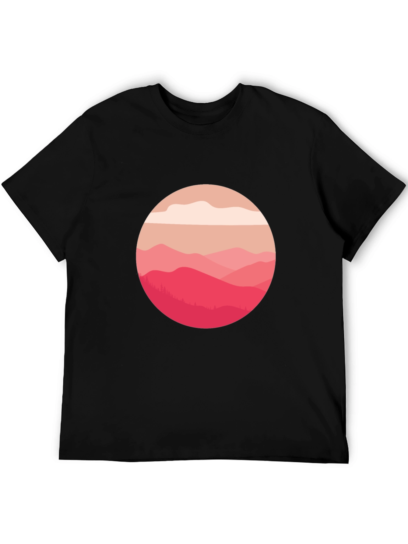 Mountain View Graphic Tee - Soft Cotton Blend