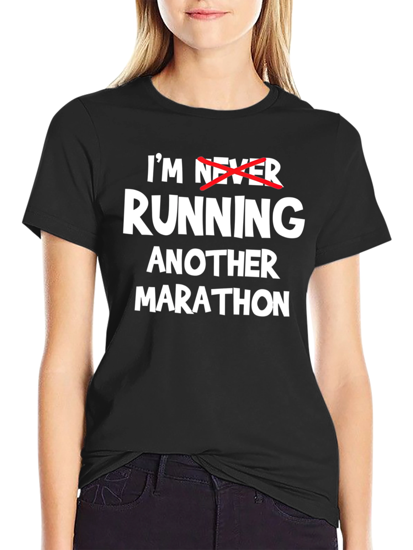 Funny Marathon T-Shirt: Im Running Another