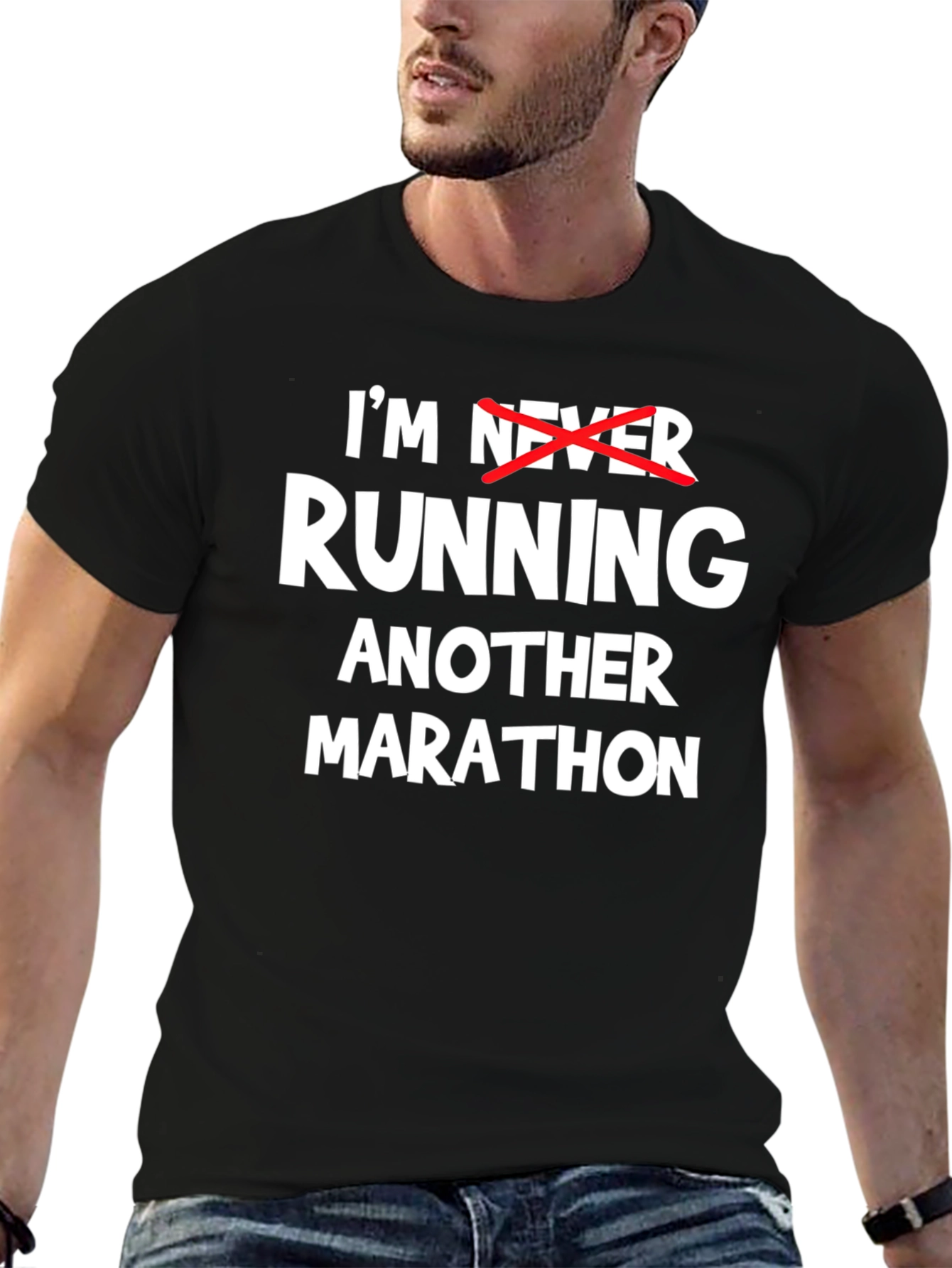 Funny Marathon T-Shirt: Im Running Another