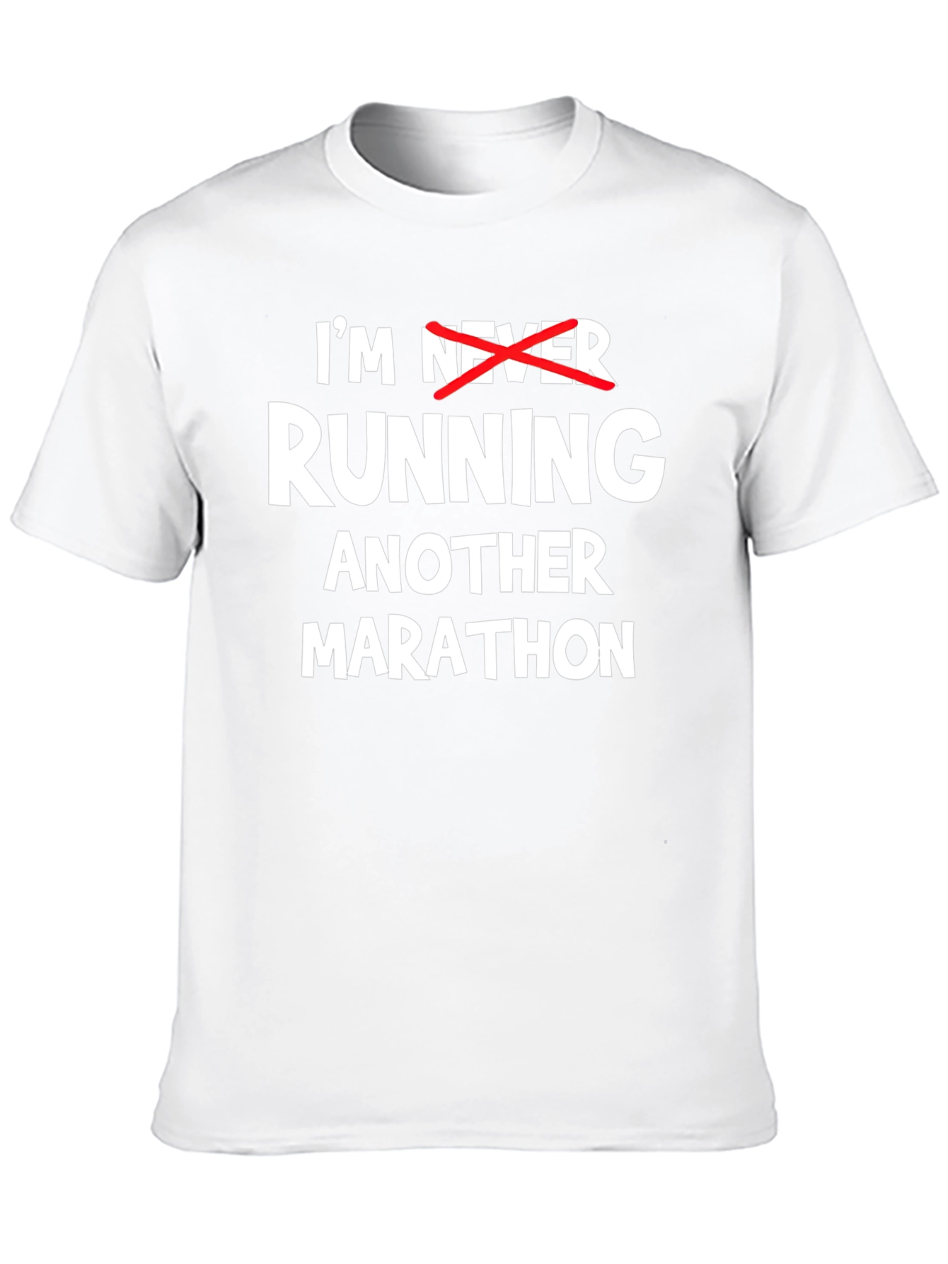Funny Marathon T-Shirt: Im Running Another