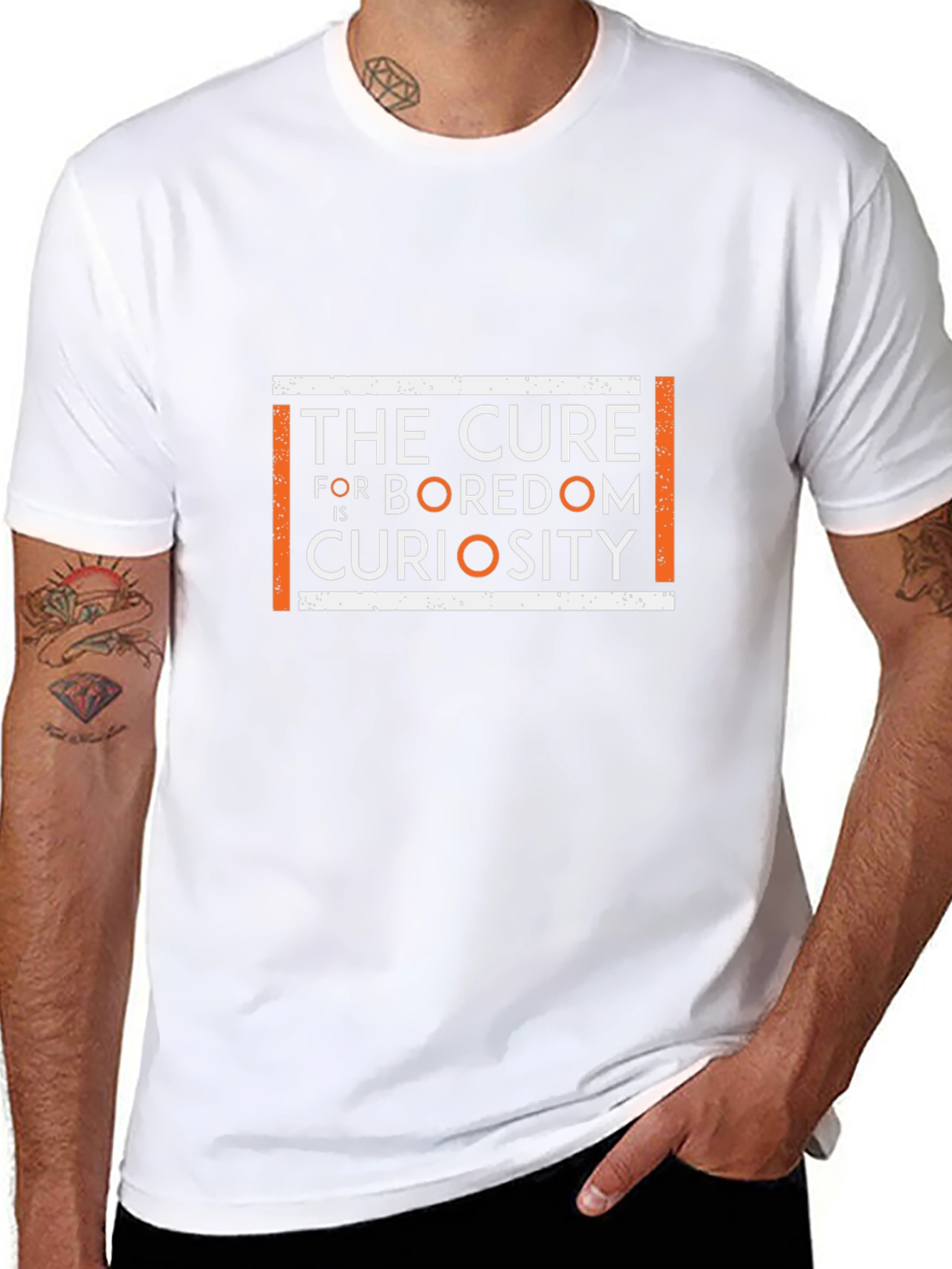 Cure for Boredom Curiosity Graphic T-Shirt