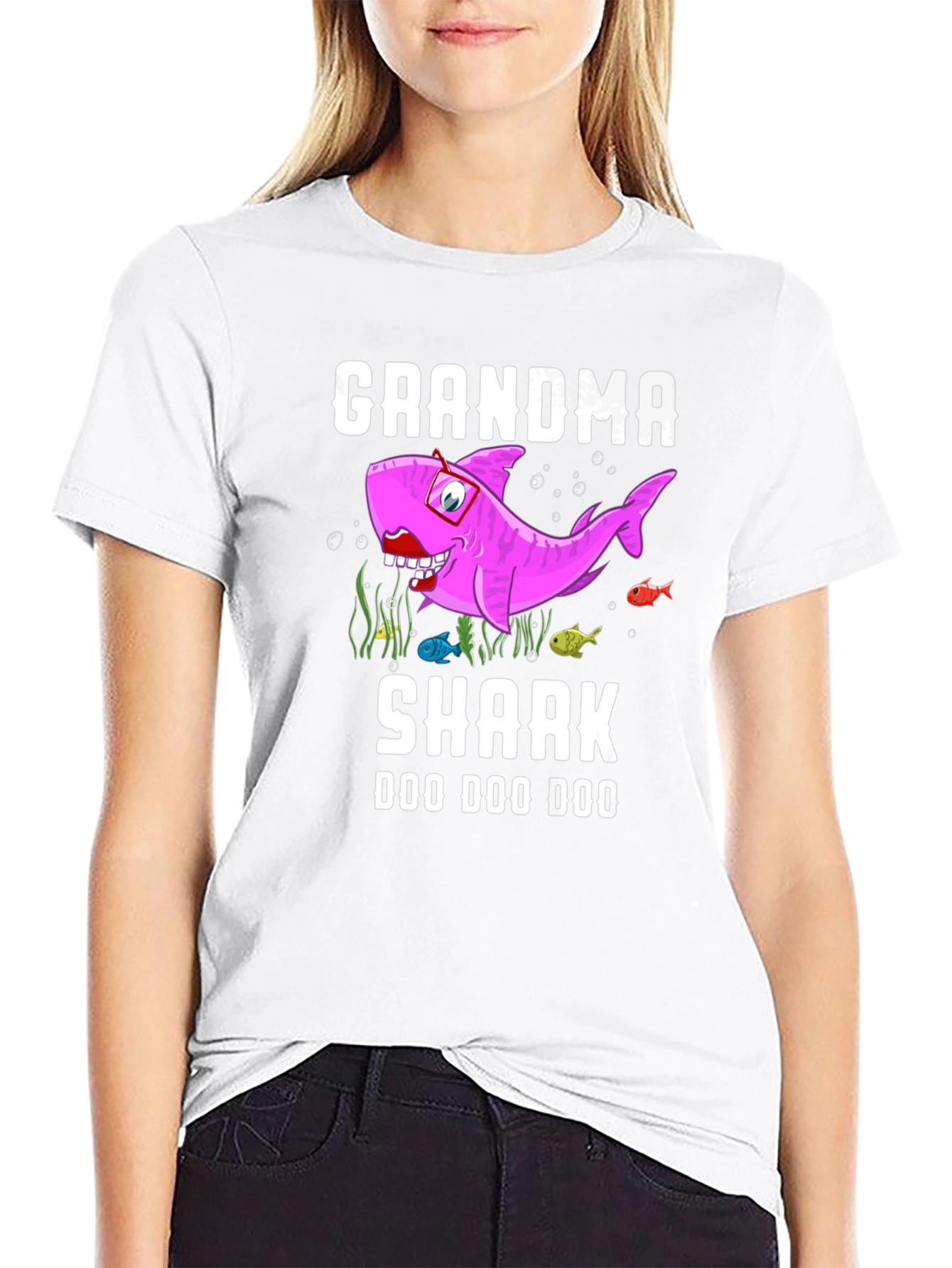 Grandma Shark Doo Doo Doo T-Shirt
