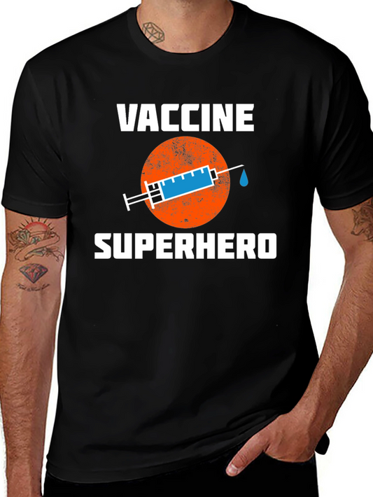 Vaccine Superhero T-Shirt