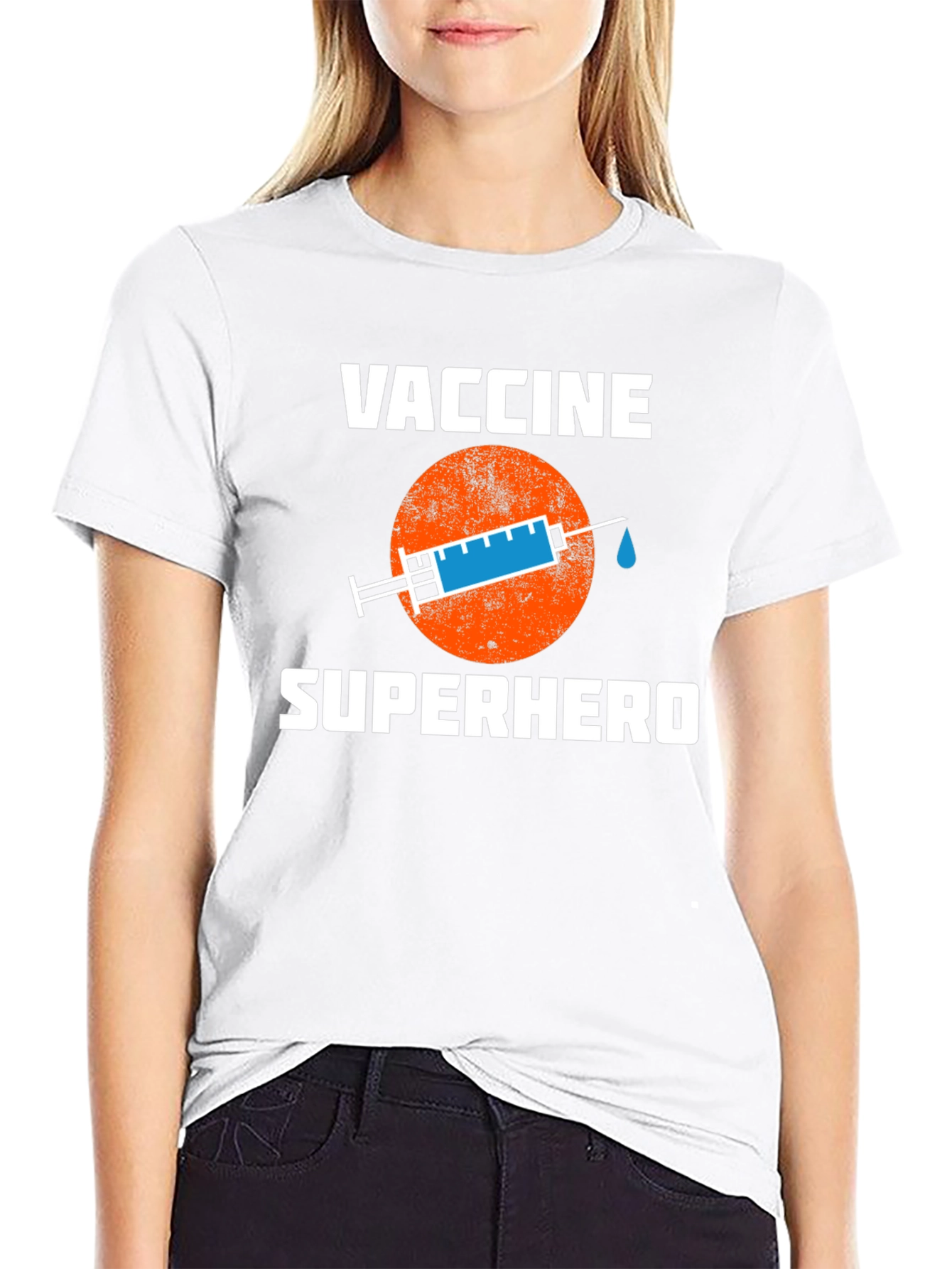 Vaccine Superhero T-Shirt