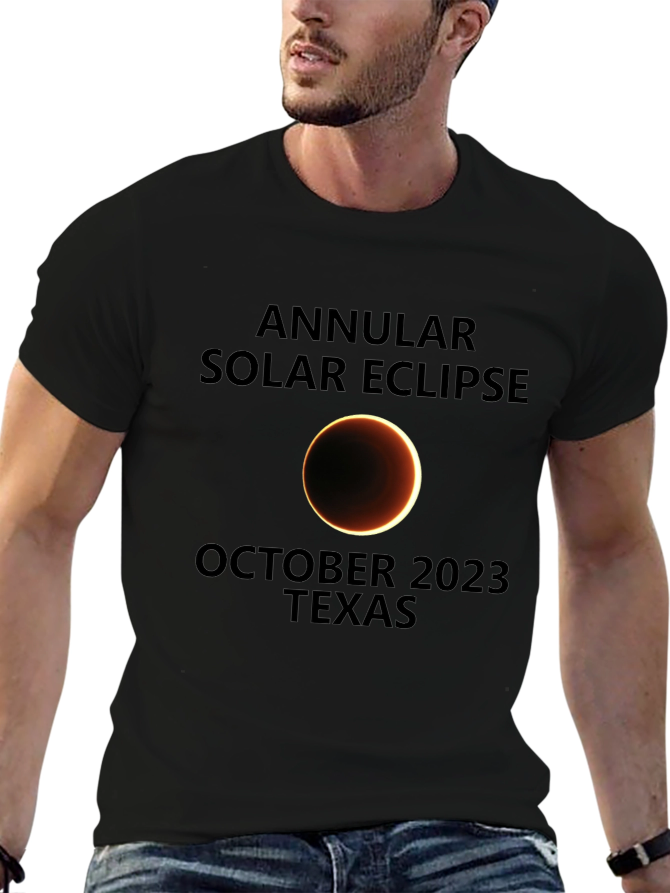 Annular Solar Eclipse October 2023 Texas T-Shirt