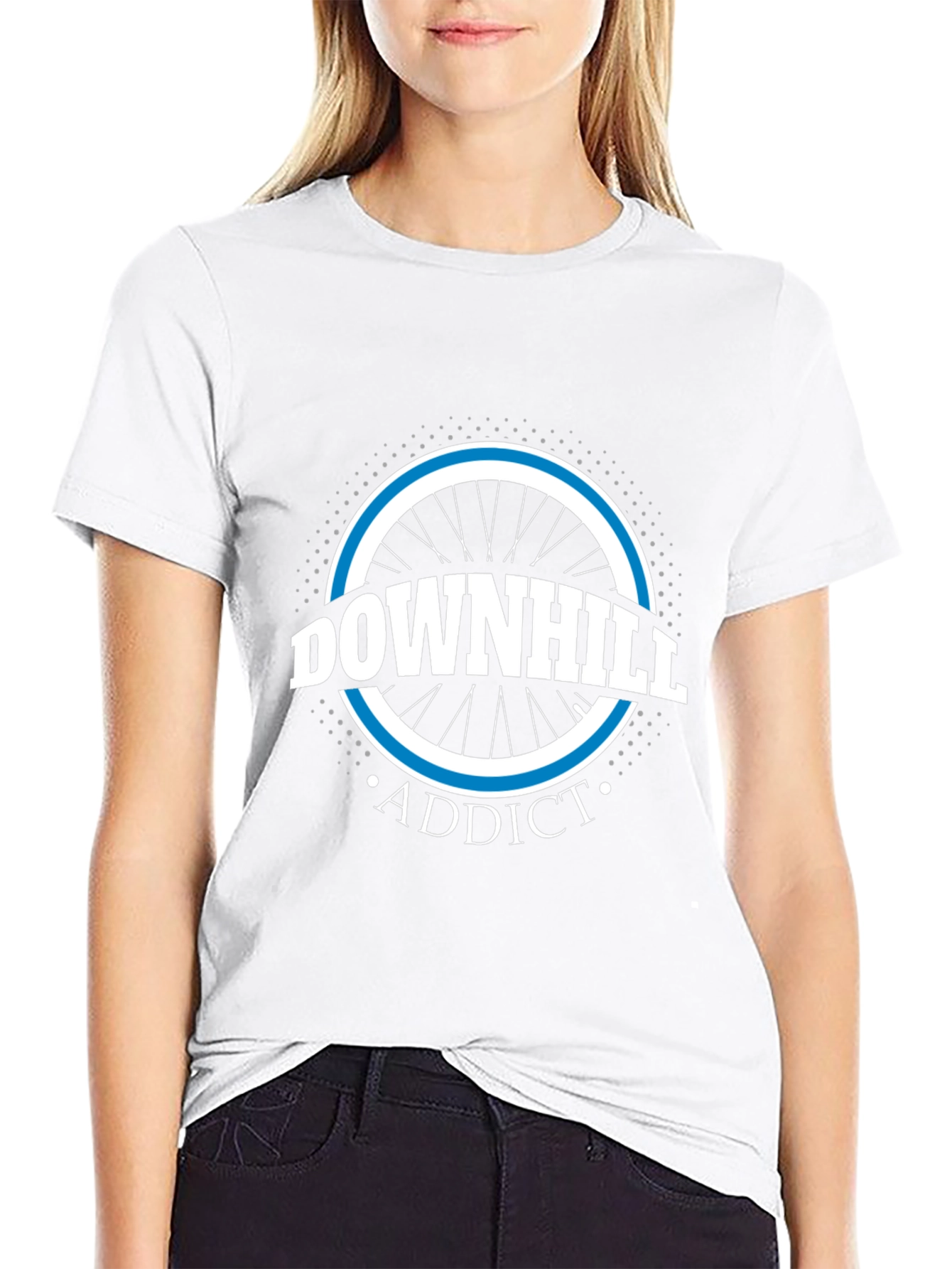 Downhill Addict Graphic Tee - Mountain Biking T-Shirt